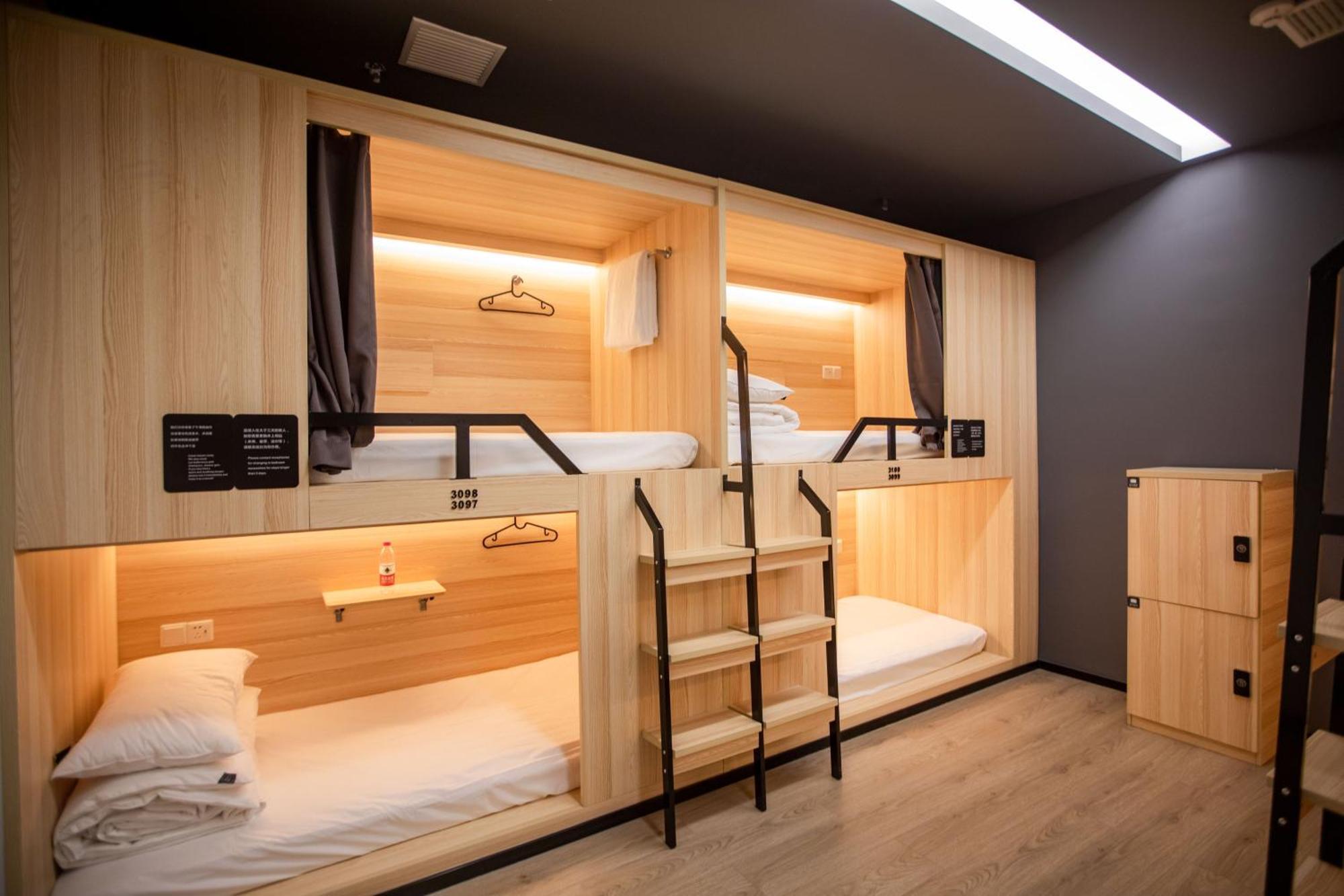 Bed in 10-Bed Male Dormitory Room