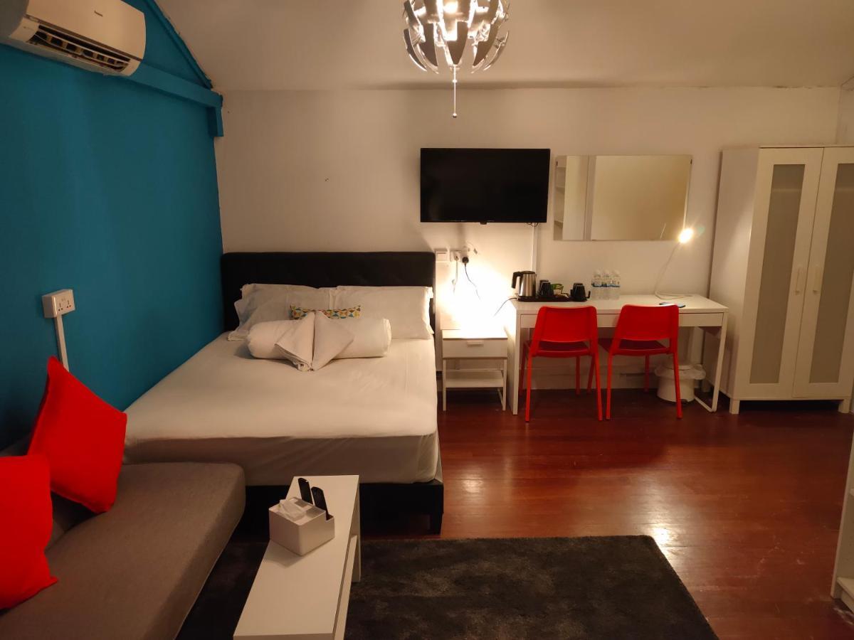 Family Room with Shared Bathroom