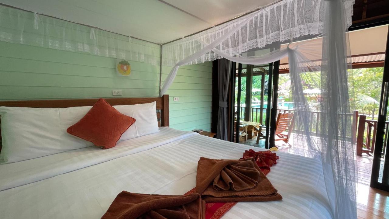 Two-Bedroom Bungalow with Pool View