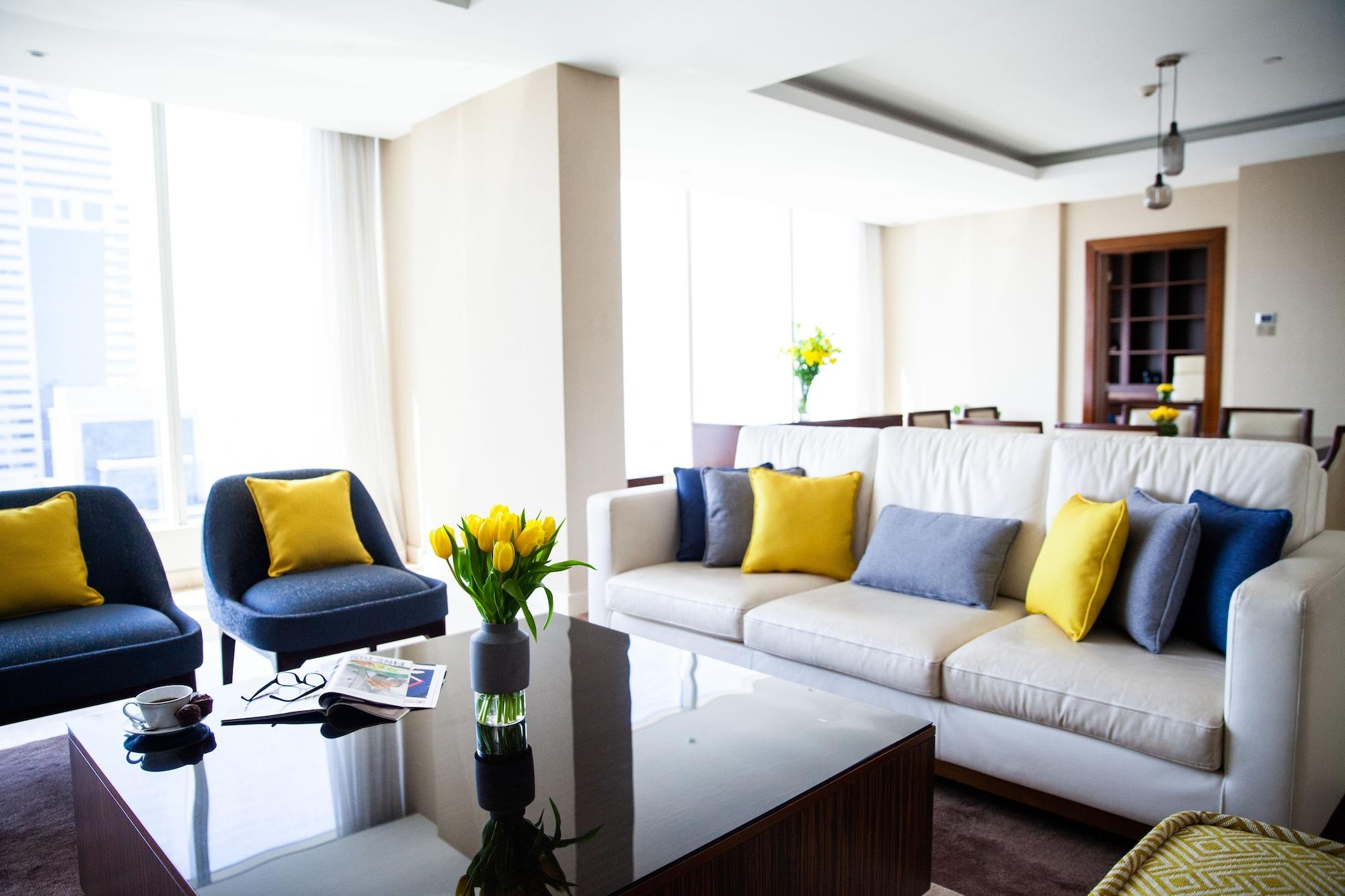 Two-Bedroom Royal Suite with Skyline View - High Floor