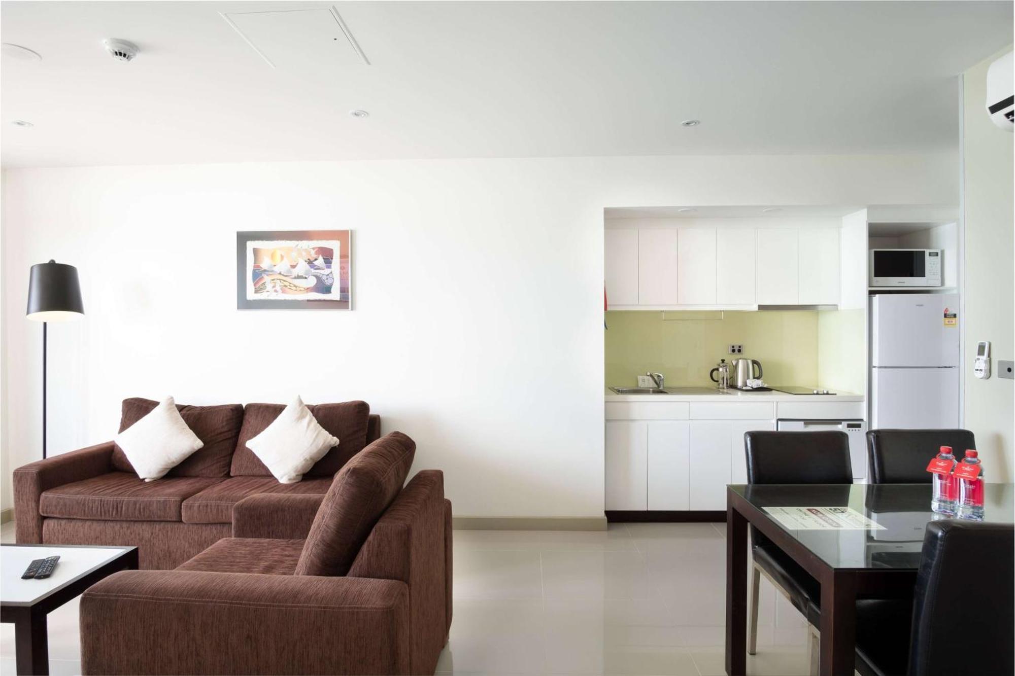 2-Bedroom Beachfront Suite-1 King Bed and 1 Double Bed, Non-Smoking