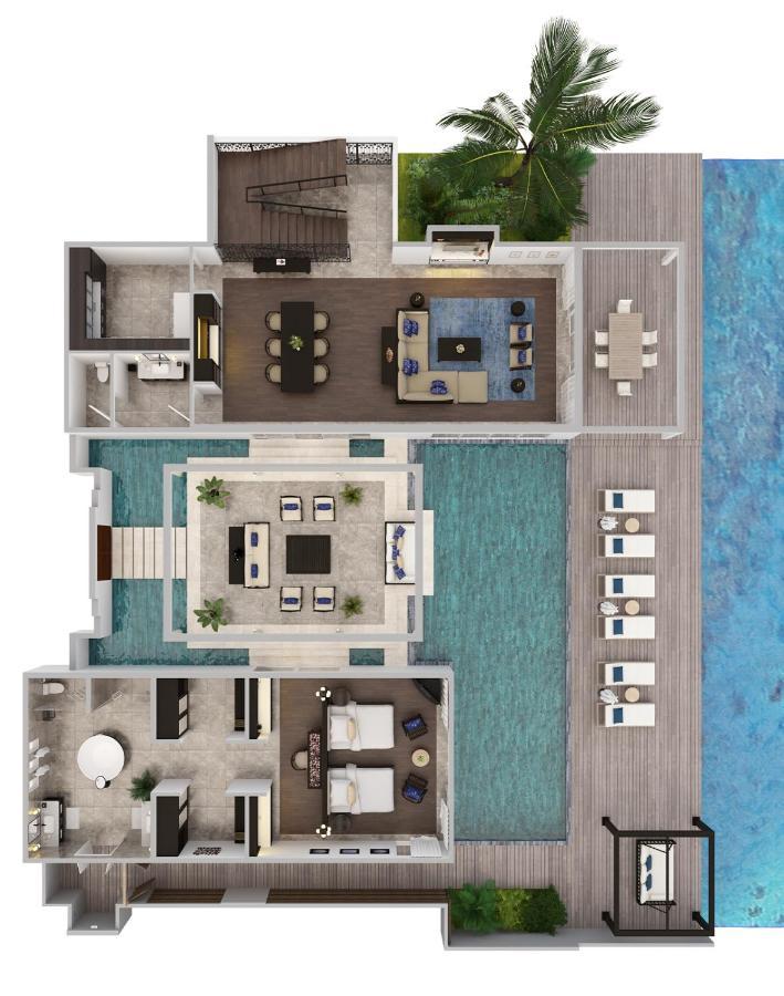 Two Bedroom Beach Pool Residence