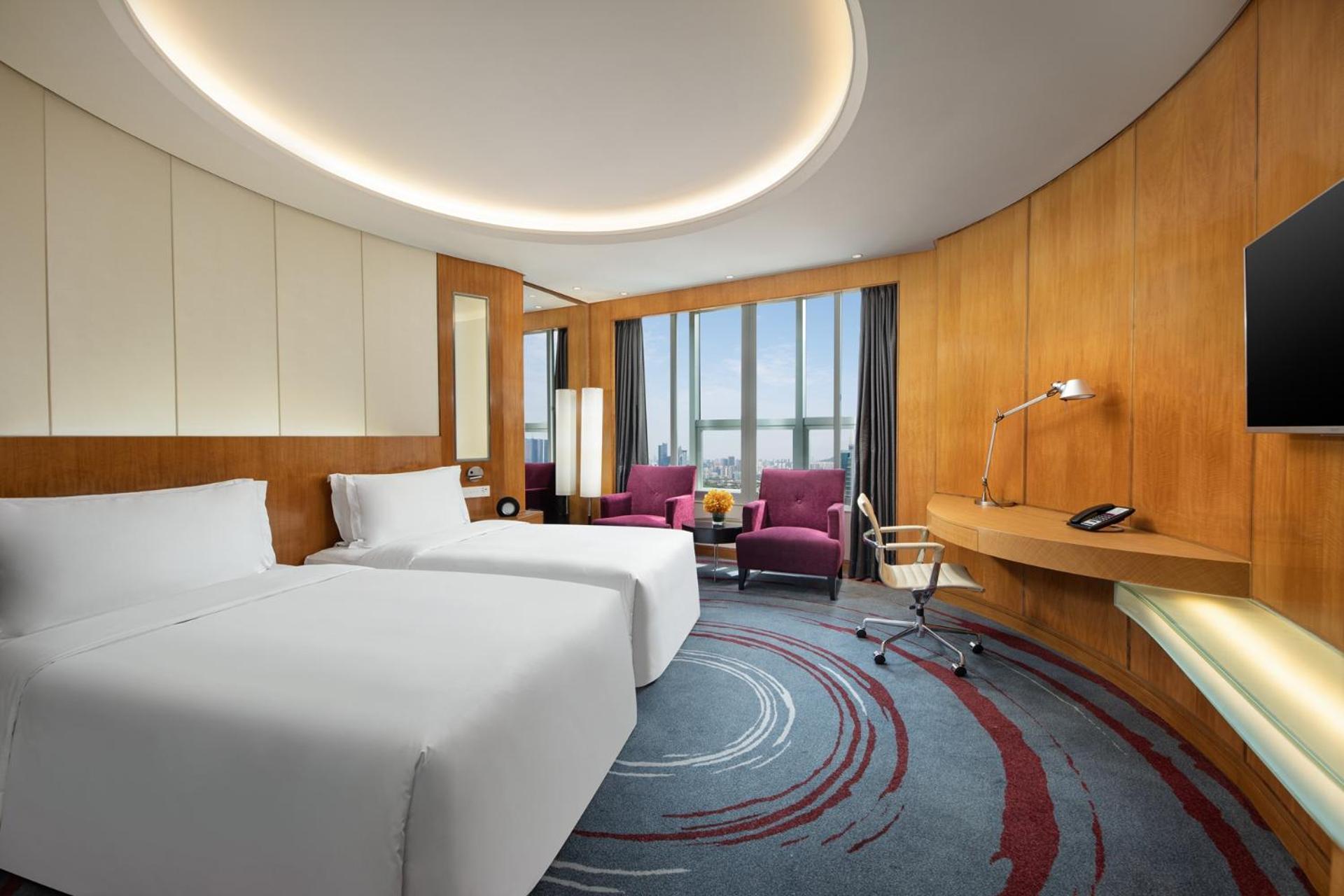 Premium Twin Room with City View - Lounge Access