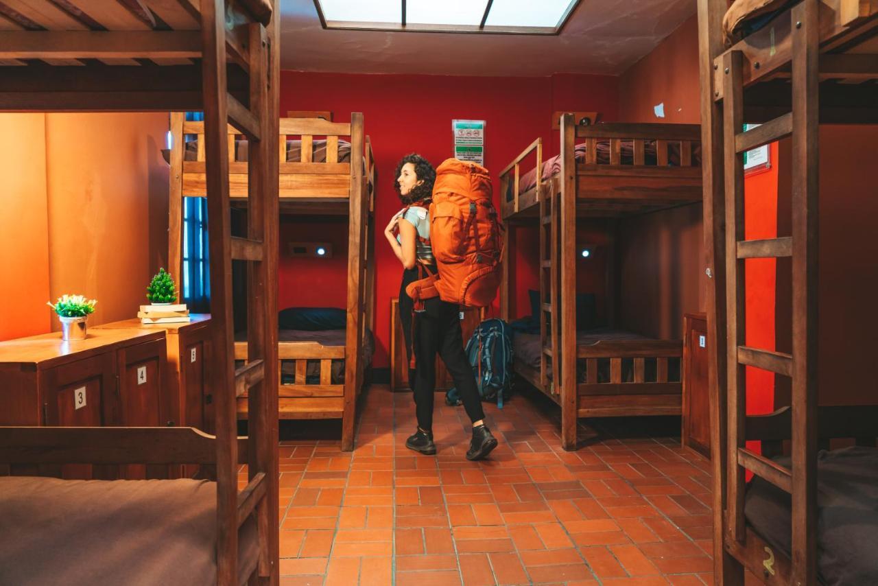 Bed in 20-Bed Mixed Dormitory Room with Shared Bathroom