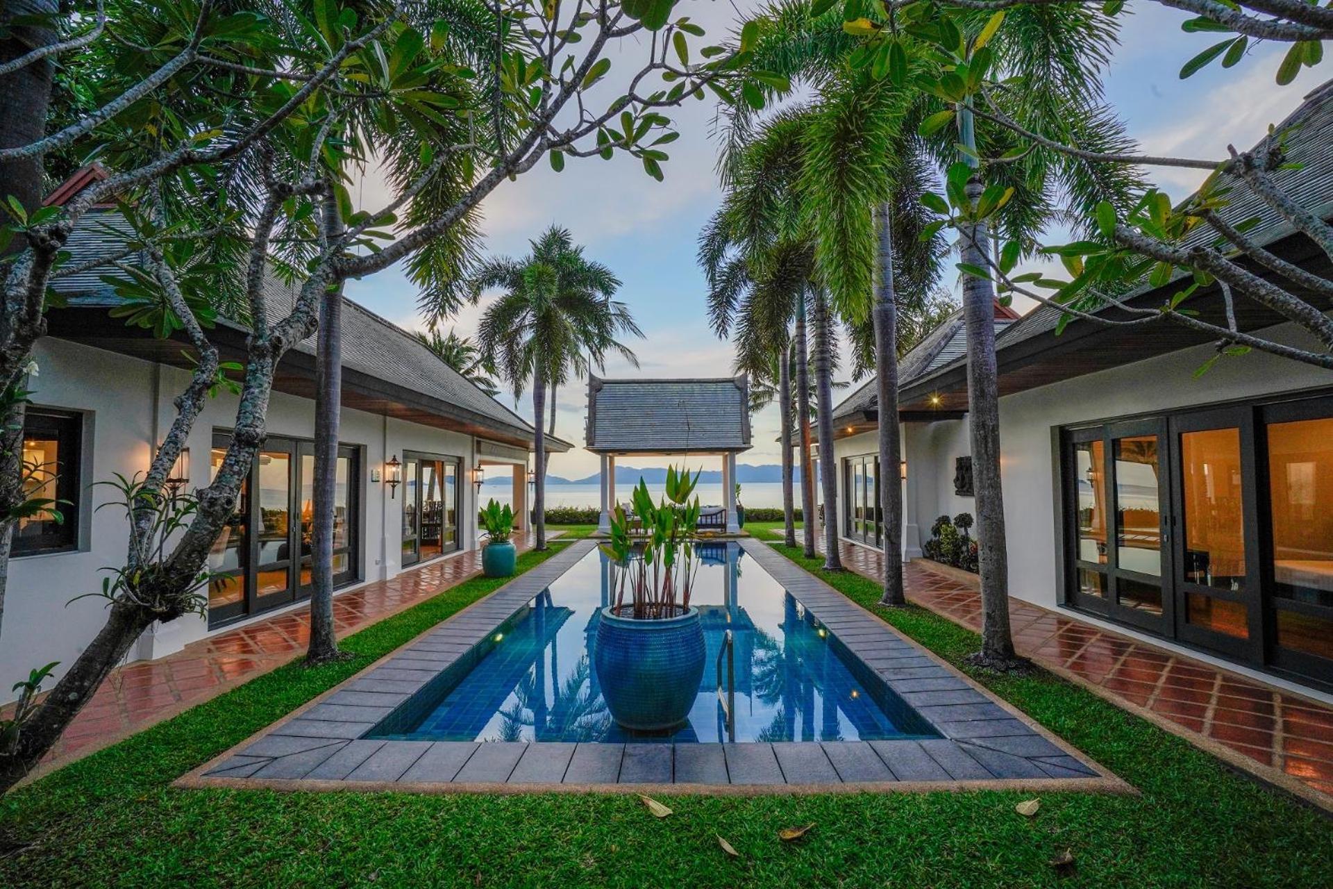 Five-Bedroom Beachfront Villa