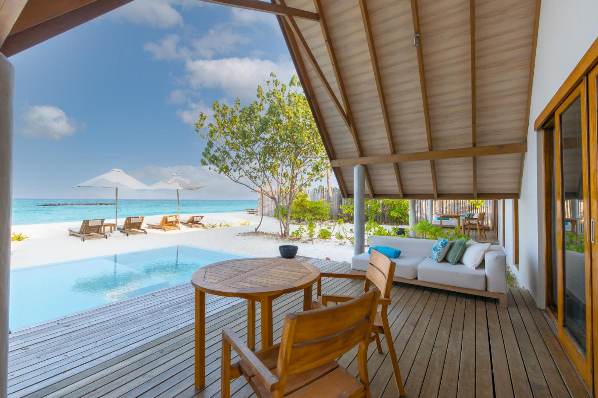 Two Bedroom Beach Duplex Villa with Private Pool