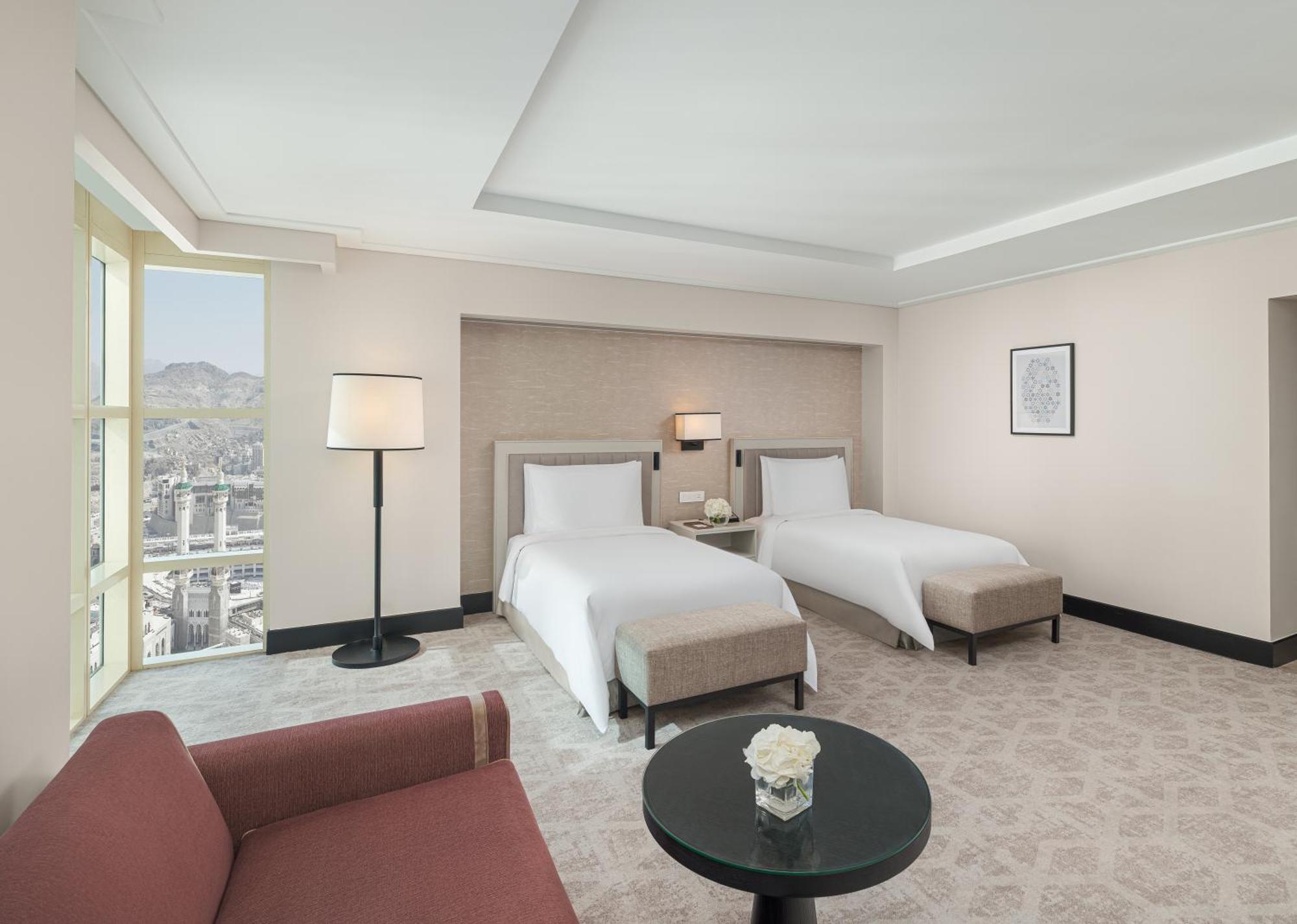 Premier Club Twin Partial Kaaba View with Lounge Access