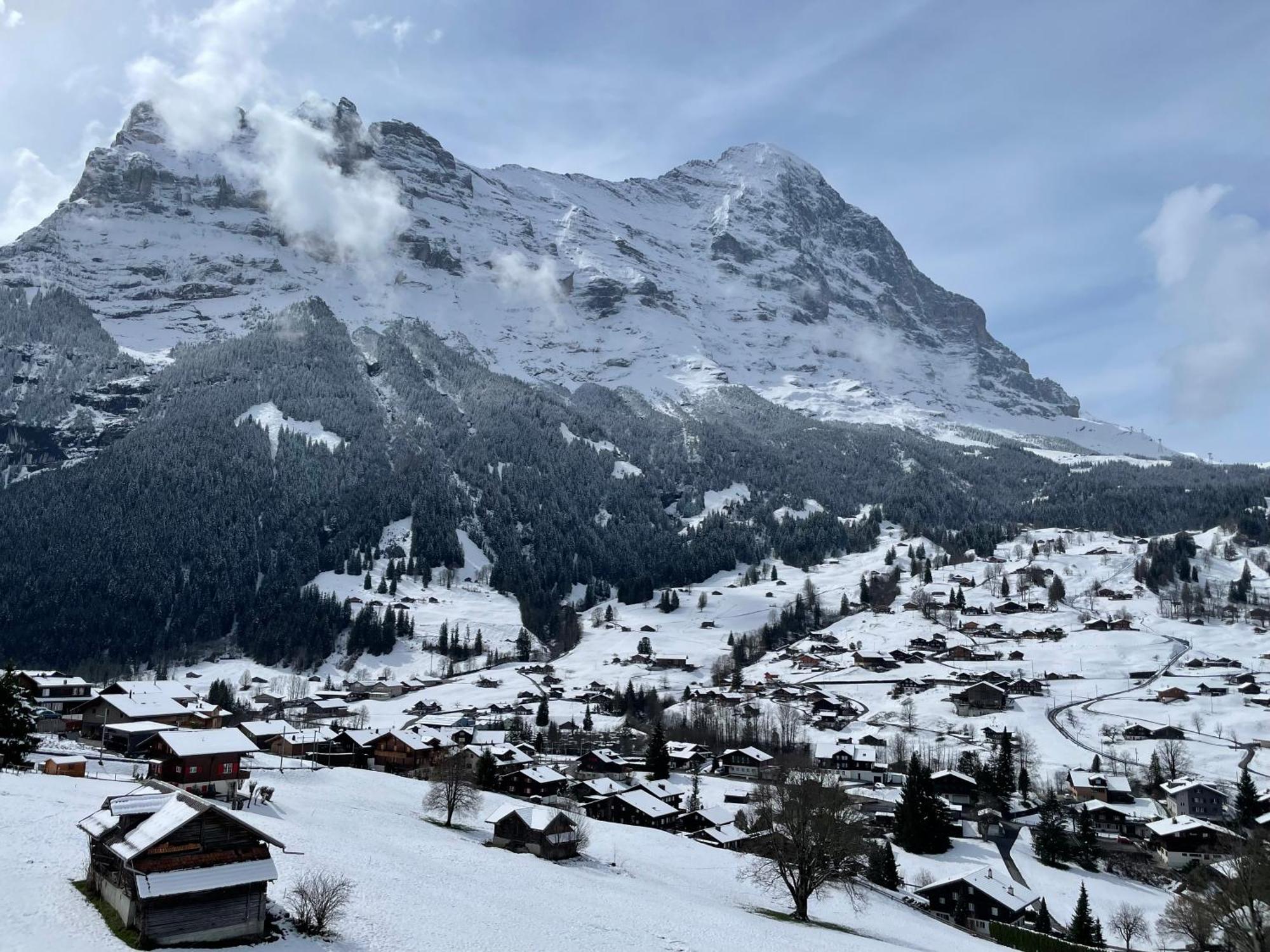 Triple Room with Private Bathroom and Eiger View