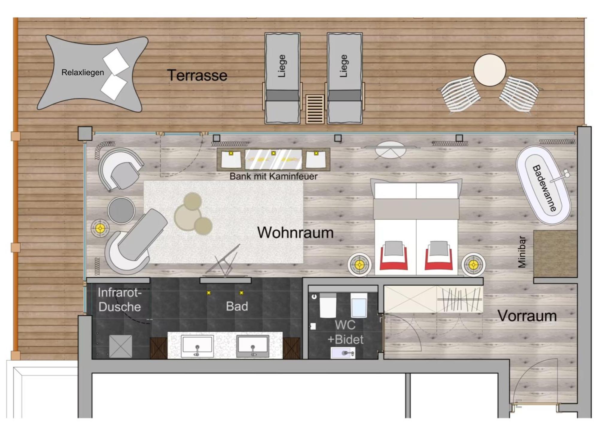 Panorama Suite with Terrace