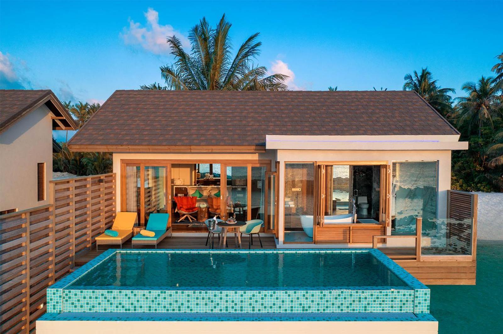 Sunset Water Villa with Pool