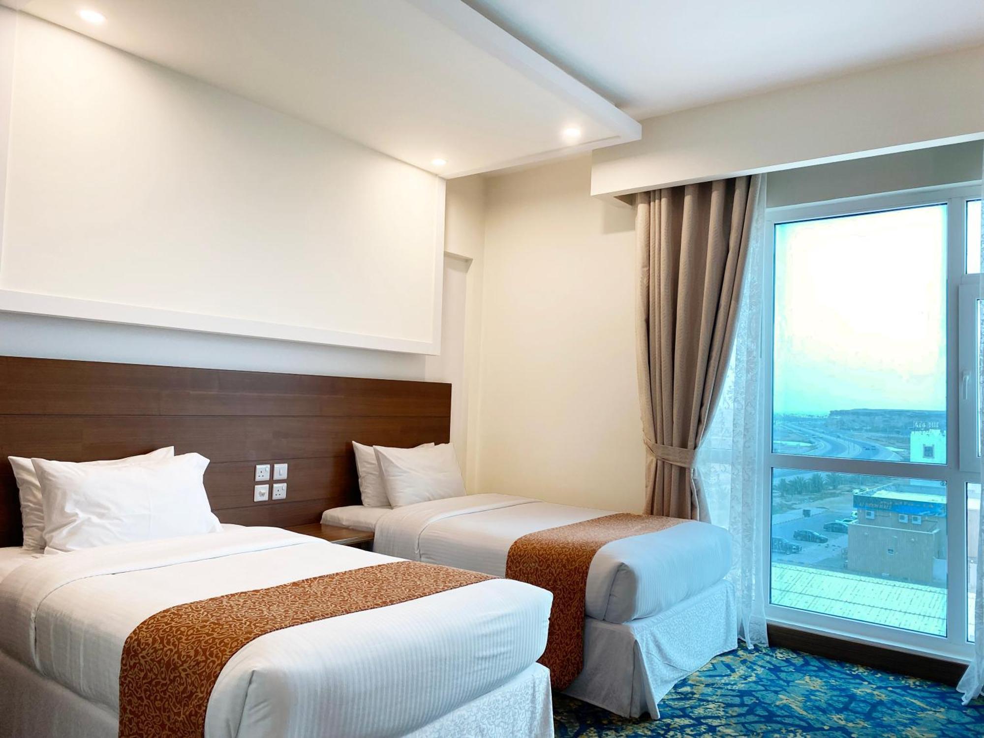 Deluxe Twin Bed Mountain View