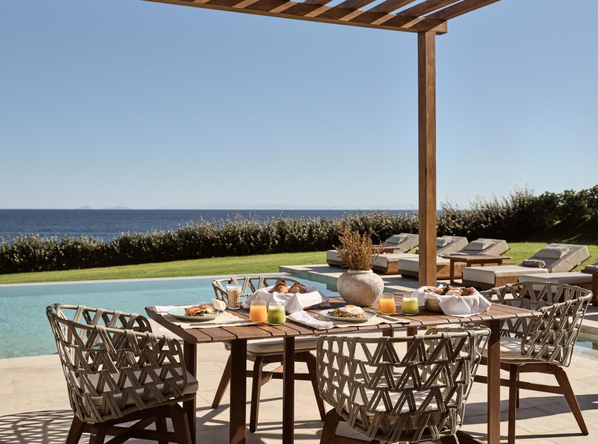 Cape Three Bedroom Sea Front Villa with Private Pool