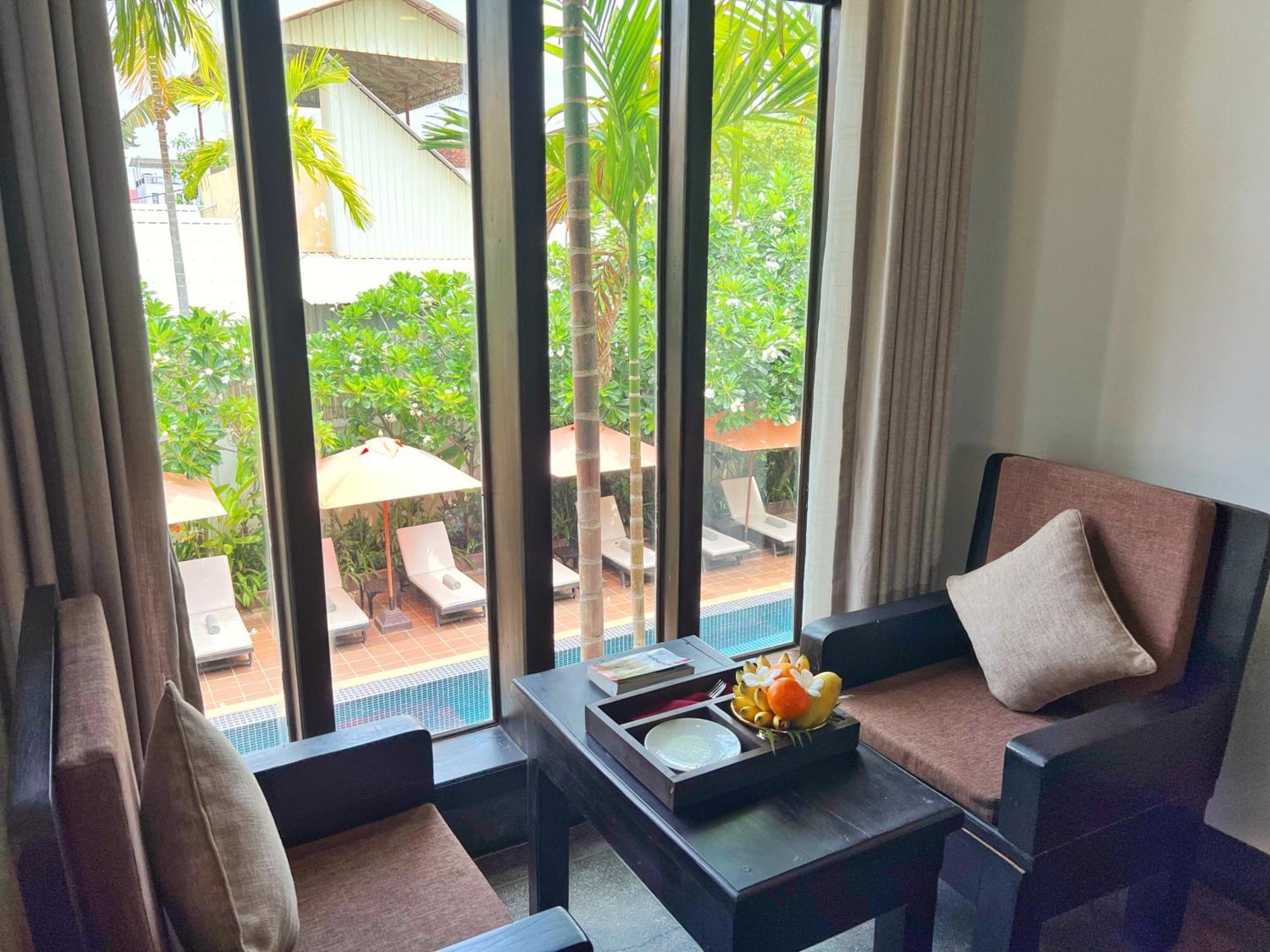 Deluxe Double Pool View with Balcony