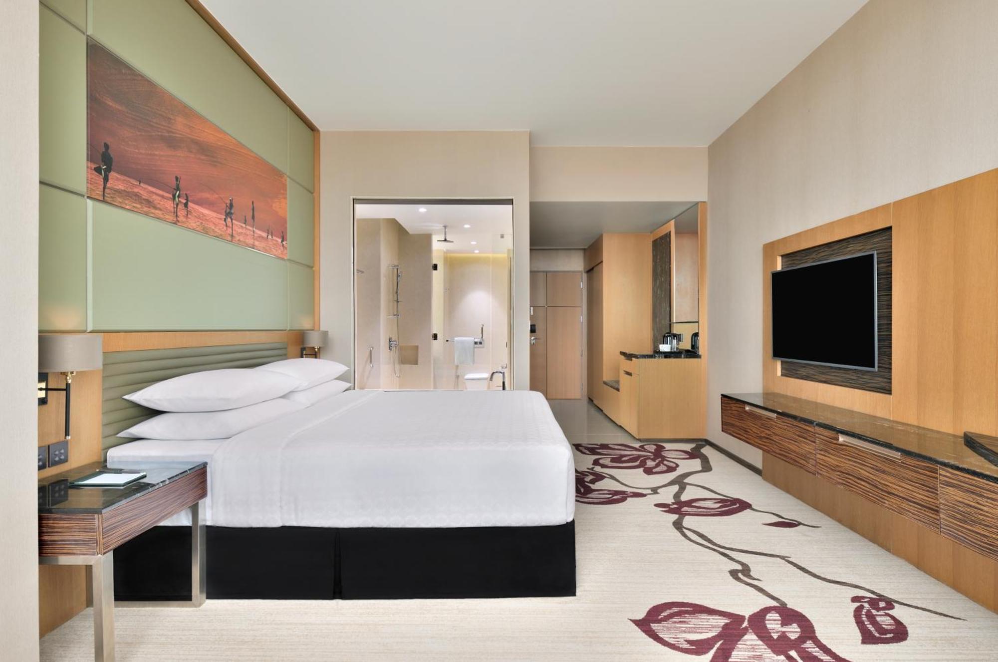 Deluxe King Room with City View with 15% spa discount per room + 15% F&B discount per room + Early check in and Late Checkout subject to availability
