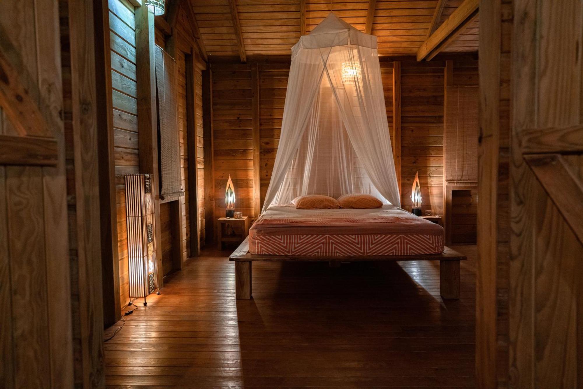 Wooden Creole Hut Mezzanine