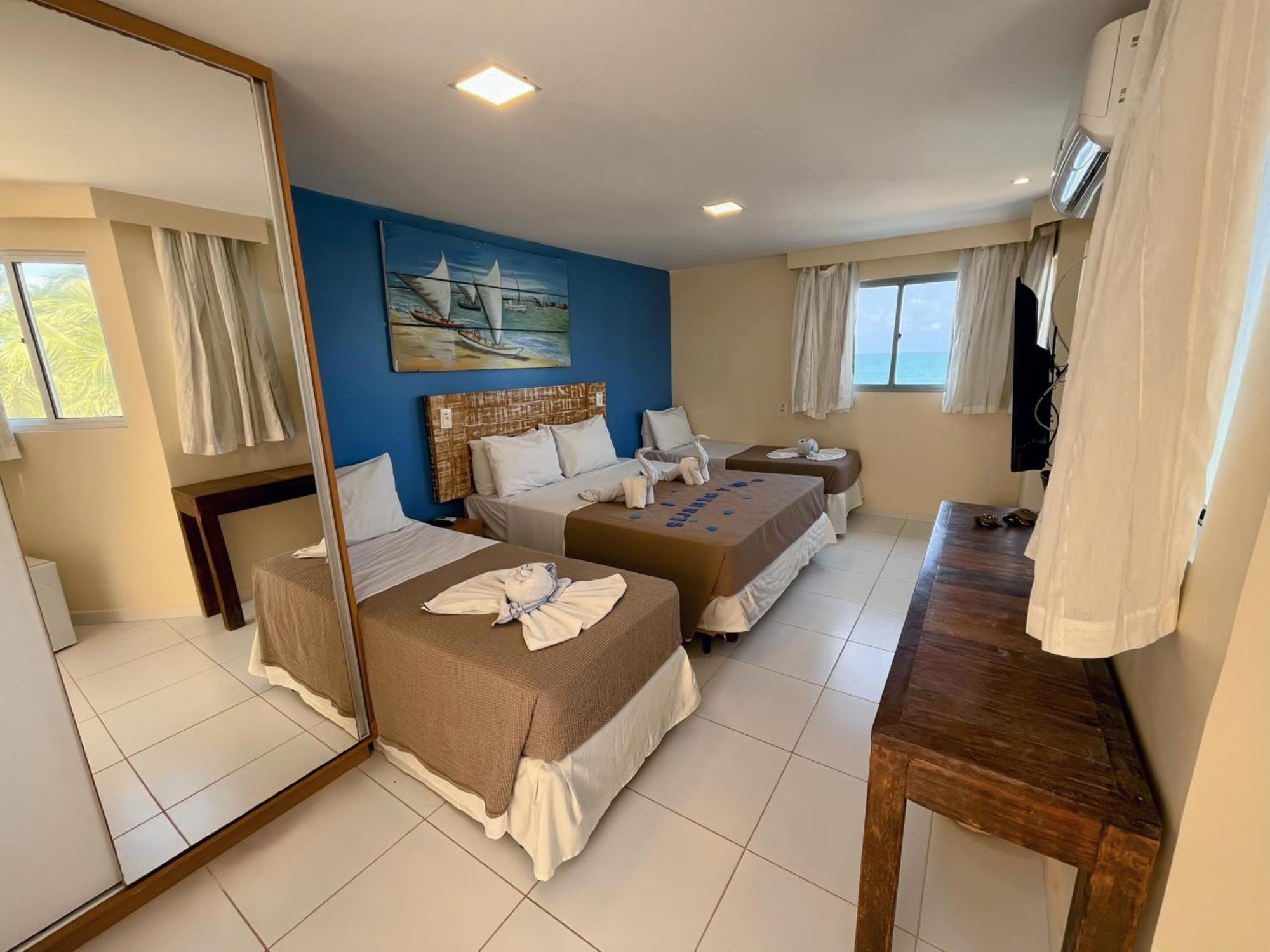 Quadruple Room with Sea View