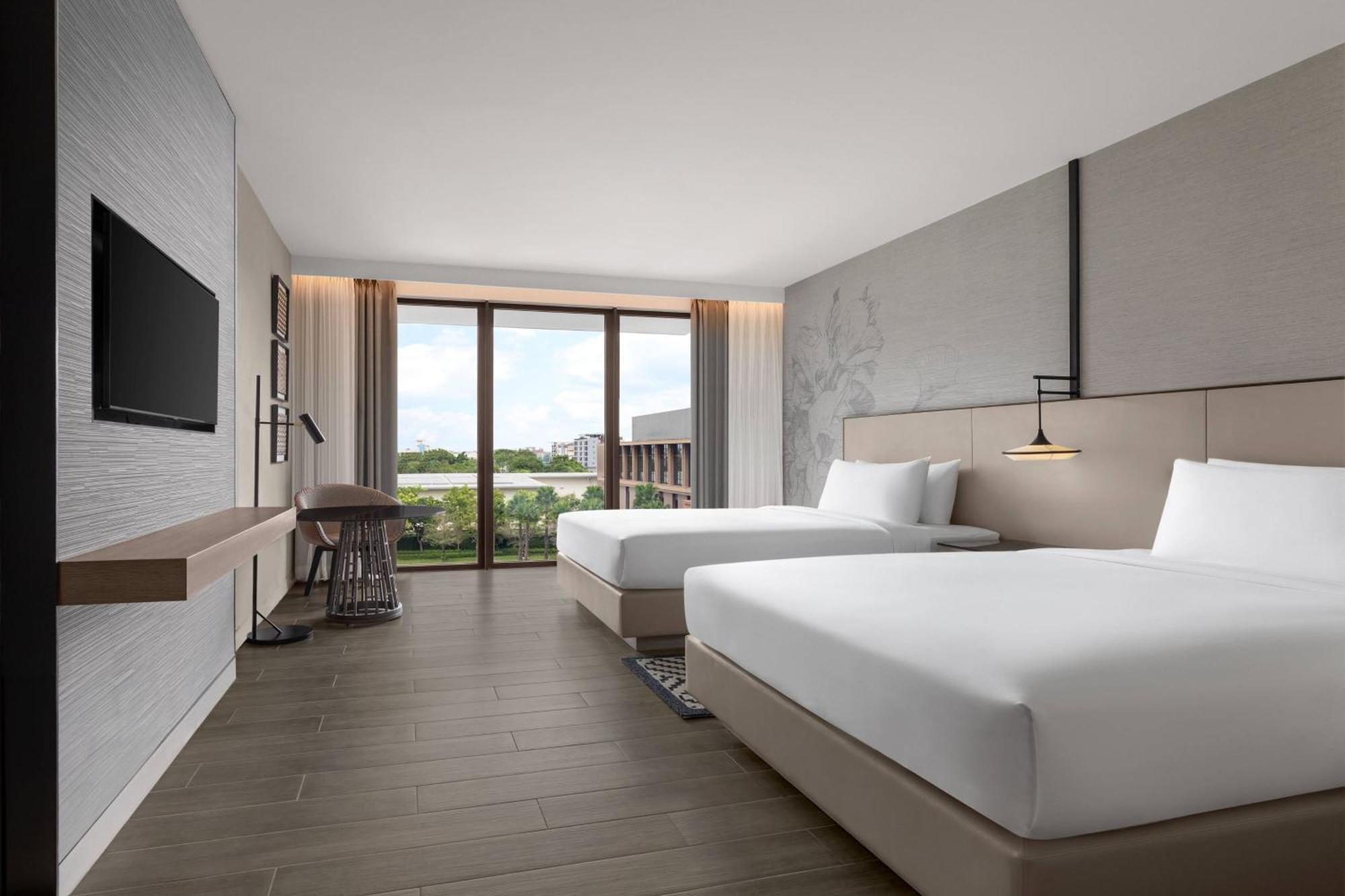 Deluxe with Two Double Beds