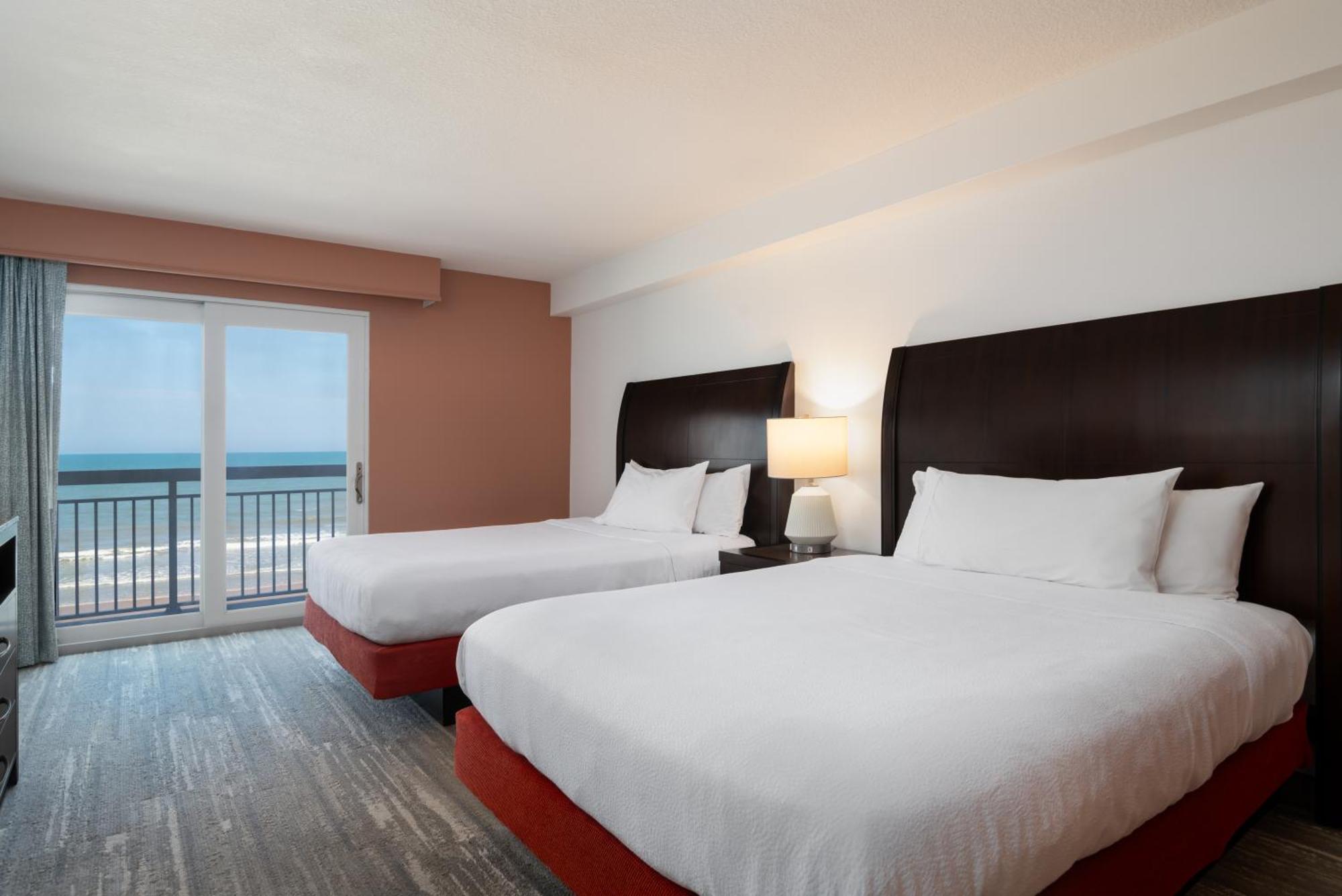 Queen Room with Two Queen Beds and Balcony - Oceanfront