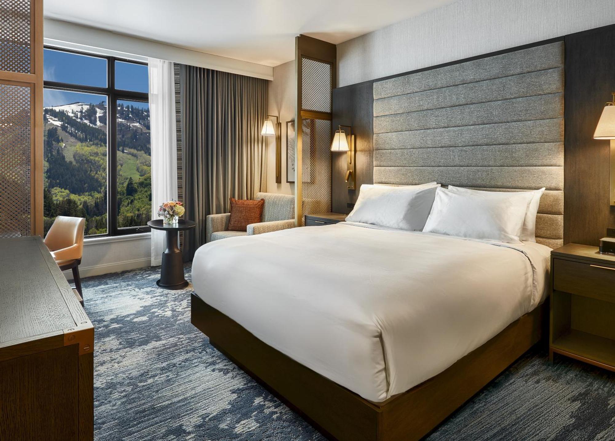King Room with One King Bed and Twin Sofa Bed - Courtyard View