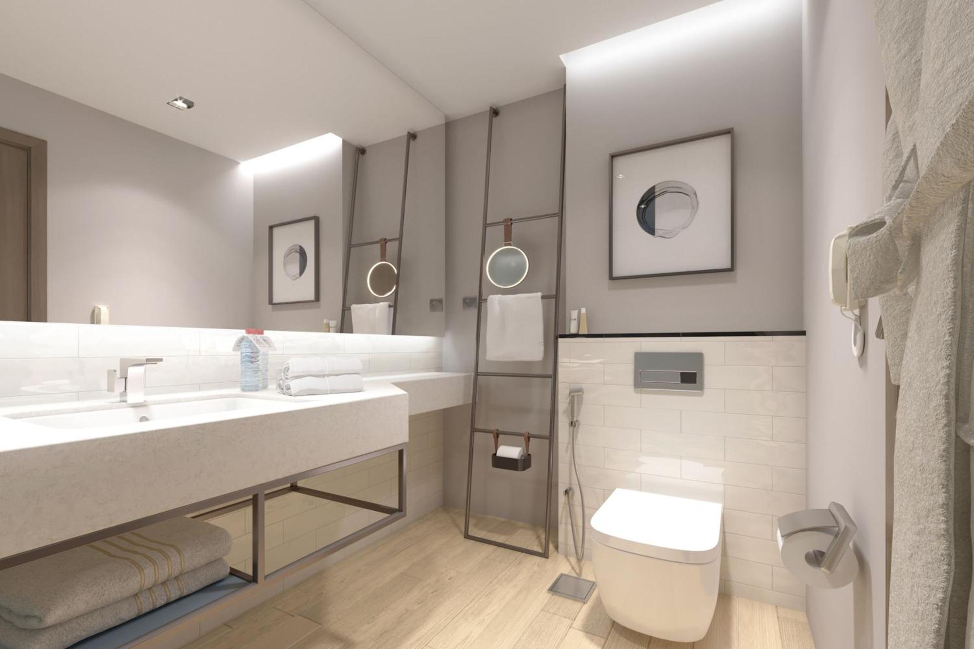 Traditional Twin Room with Atrium View