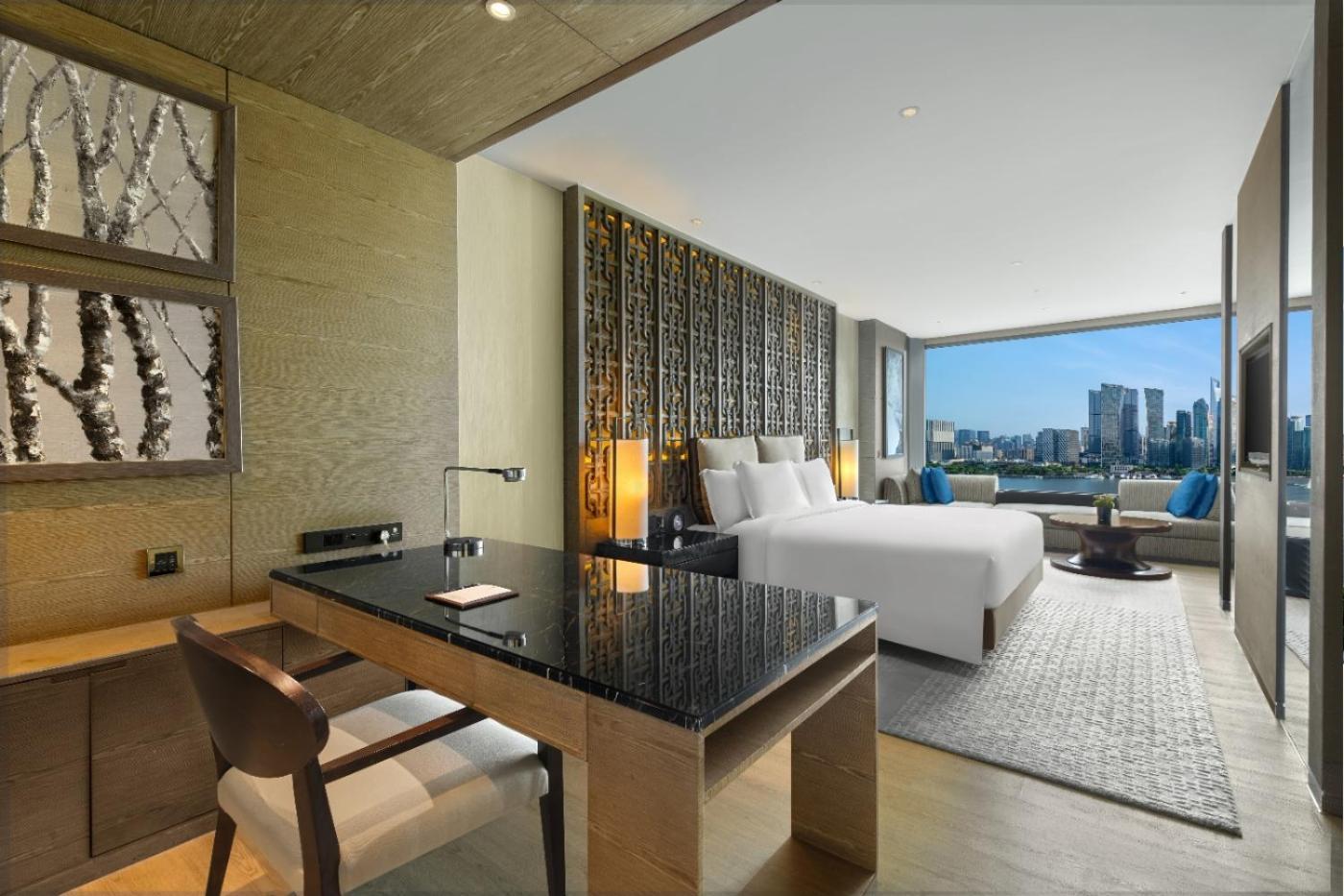 Family Connecting Premier River View Suite