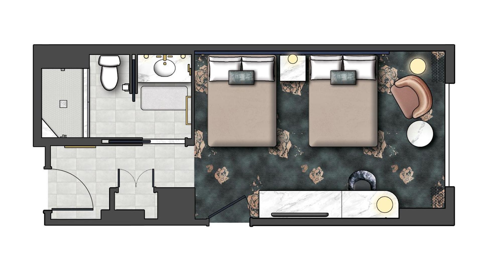 Park View Hearing Accessible 2 Queen Beds (Dedicated Entrance to Epic Universe**)