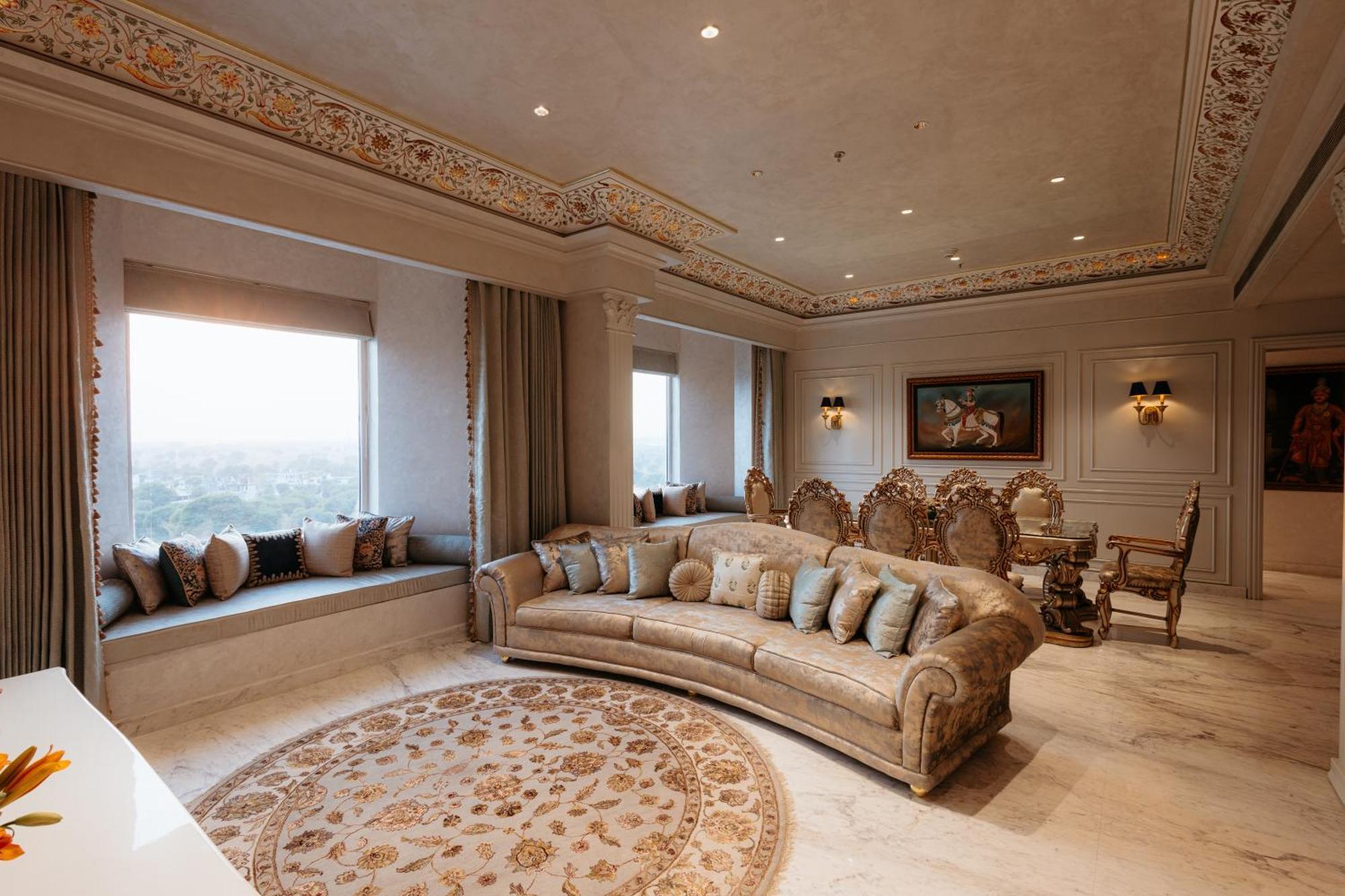 Presidential Two Bedroom Suite with Bathtub and Jacuzzi - Complimentary usage of Mini Bar once during the stay,  Complimentary Airport Pickup and Drop or Local pickup up with 12 mi radius
