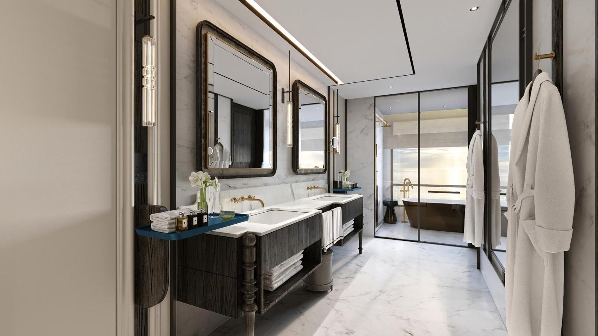 One-Bedroom Grand King Loft Suite with Skyline View