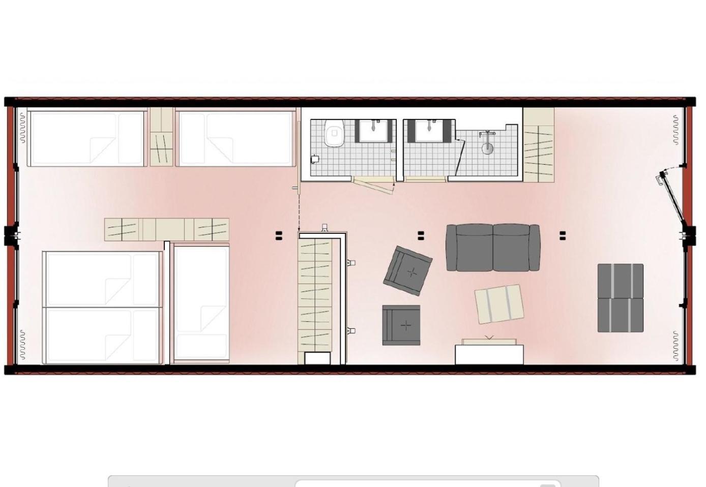 Family Room with Private Bathroom