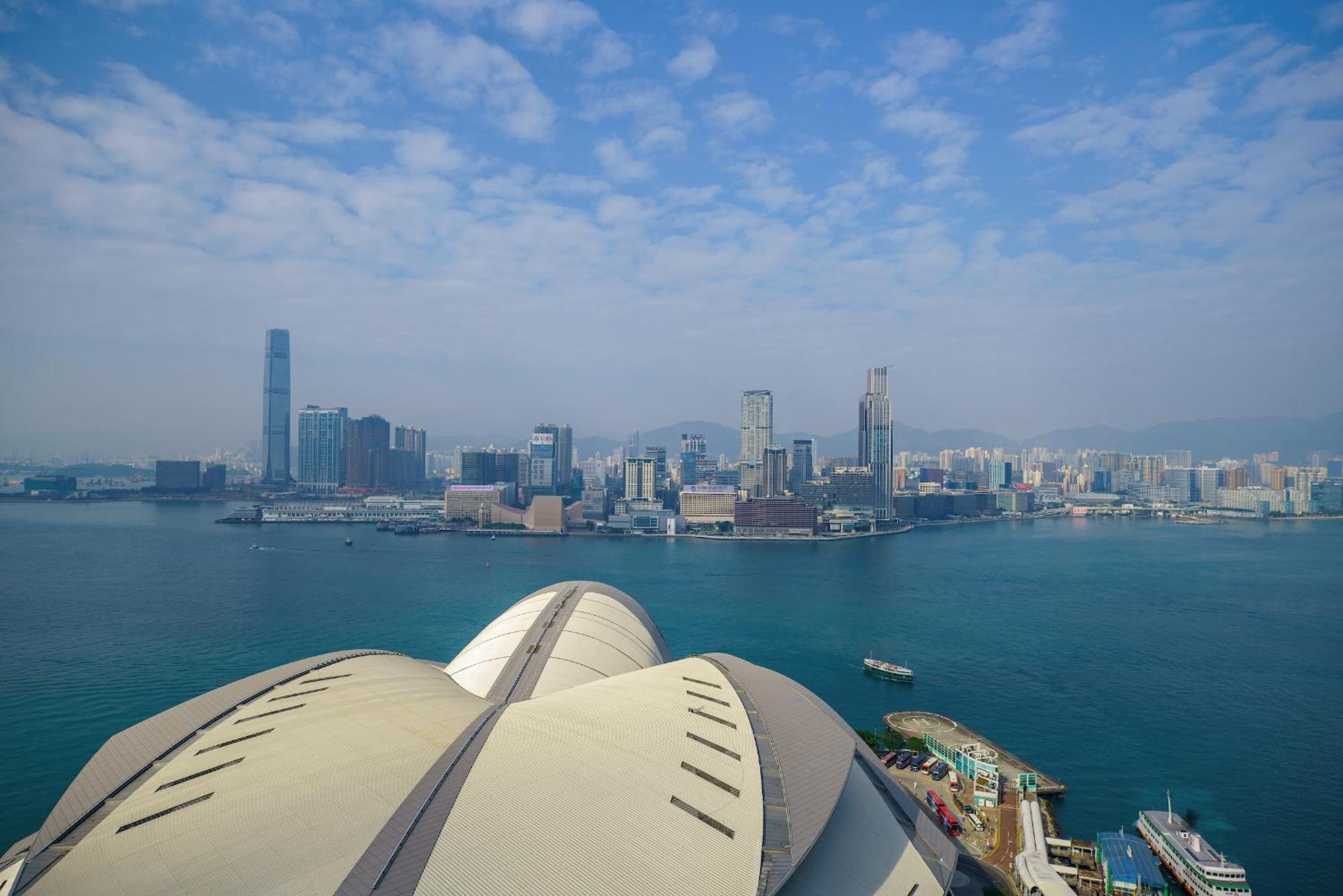 Twin Room with Victoria Harbor View