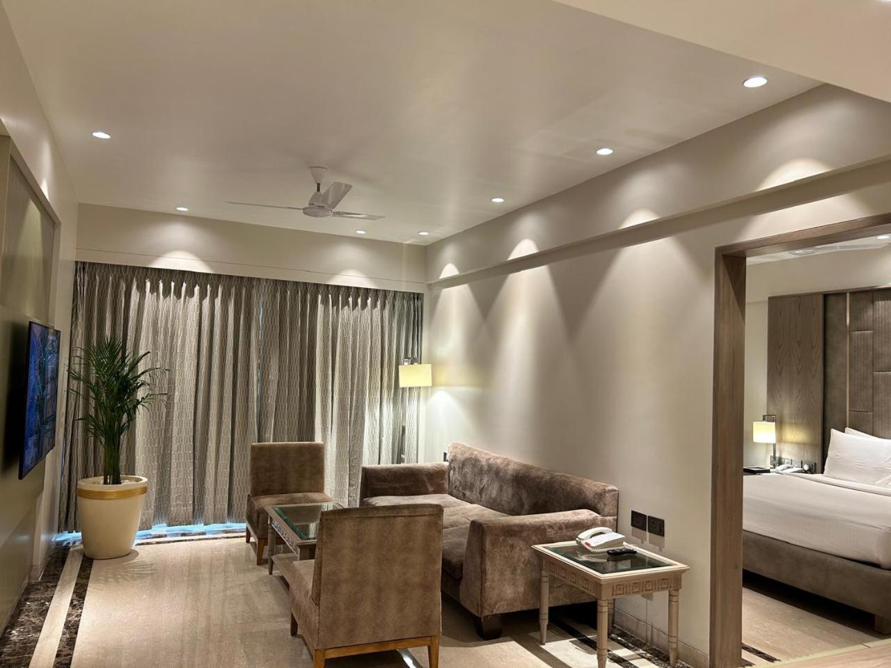 Executive Suite with complimentary 02 ways airport transfers, 10% discount on Food & Soft beverages , a platter of Fruits and Cookies , complimentary sauna and steam once during the stay, early check in and late check out subject to availability