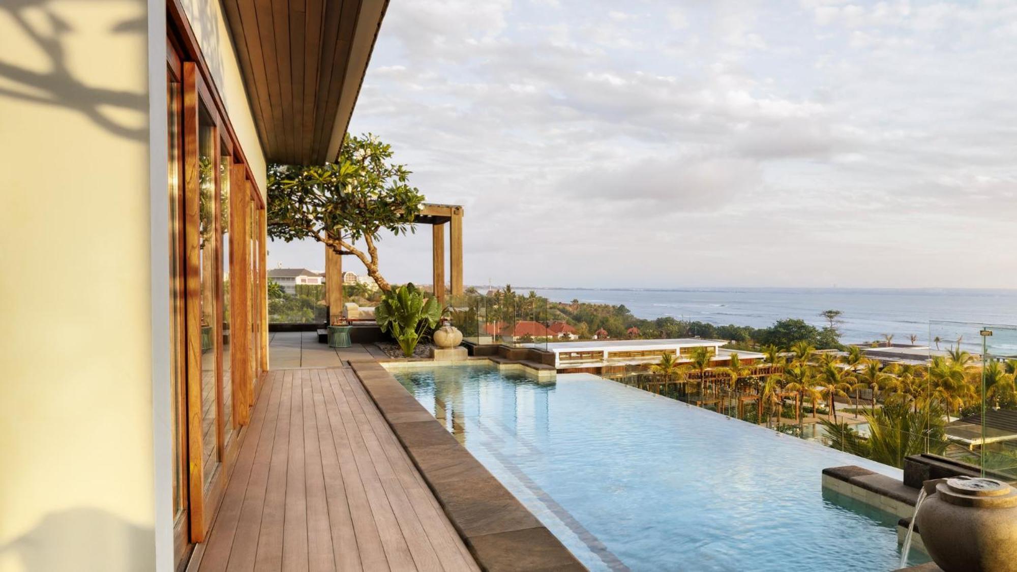 Two-Bedroom Penthouse with Private Pool and Oceanfront