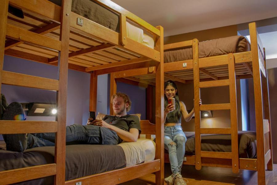 Bed in 20-Bed Dormitory Room with Private Bathroom
