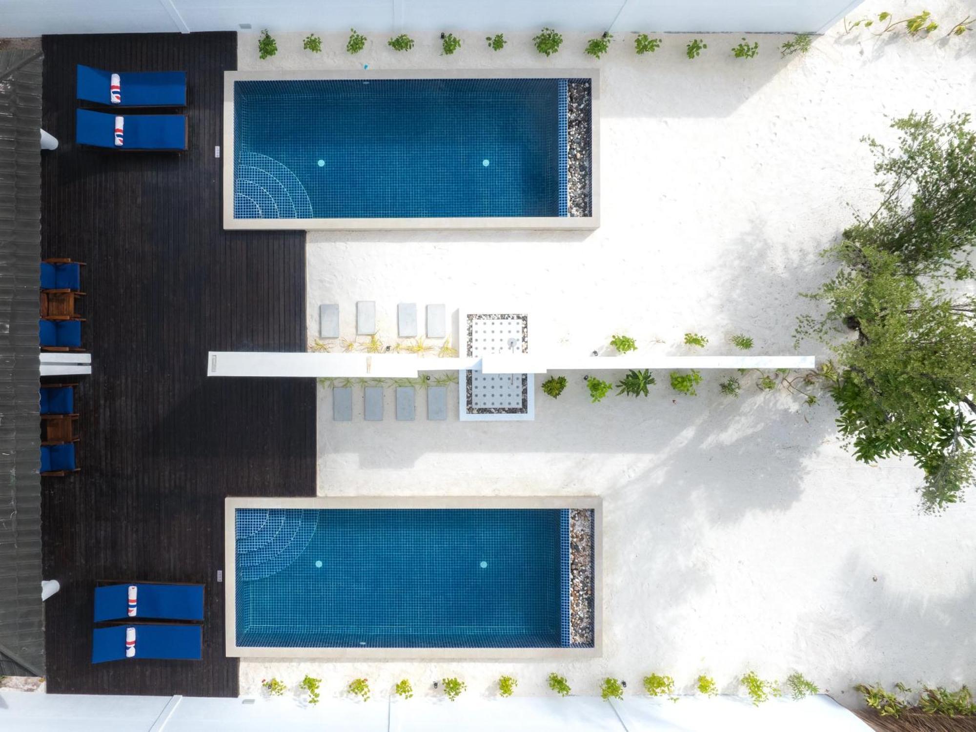 Two Bedroom Beach Pool Villa with 2 Pools