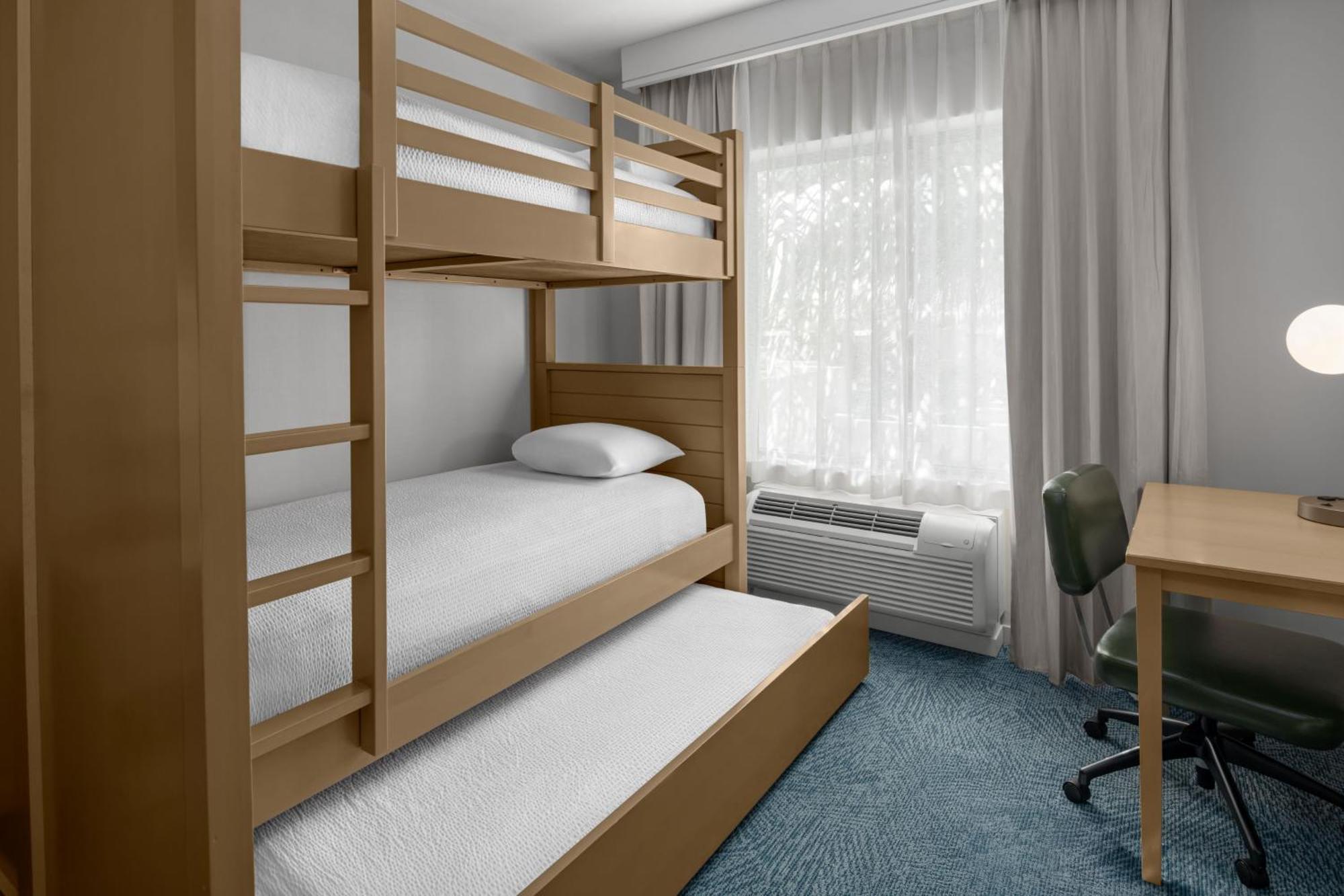 One-Bedroom Suite with One King Bed, Bunk Bed and Trundle Bed