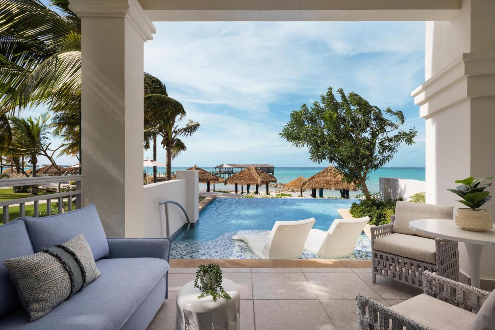 East Bay Beachfront Swim-up Butler Suite Patio Tranquility Soaking Tub