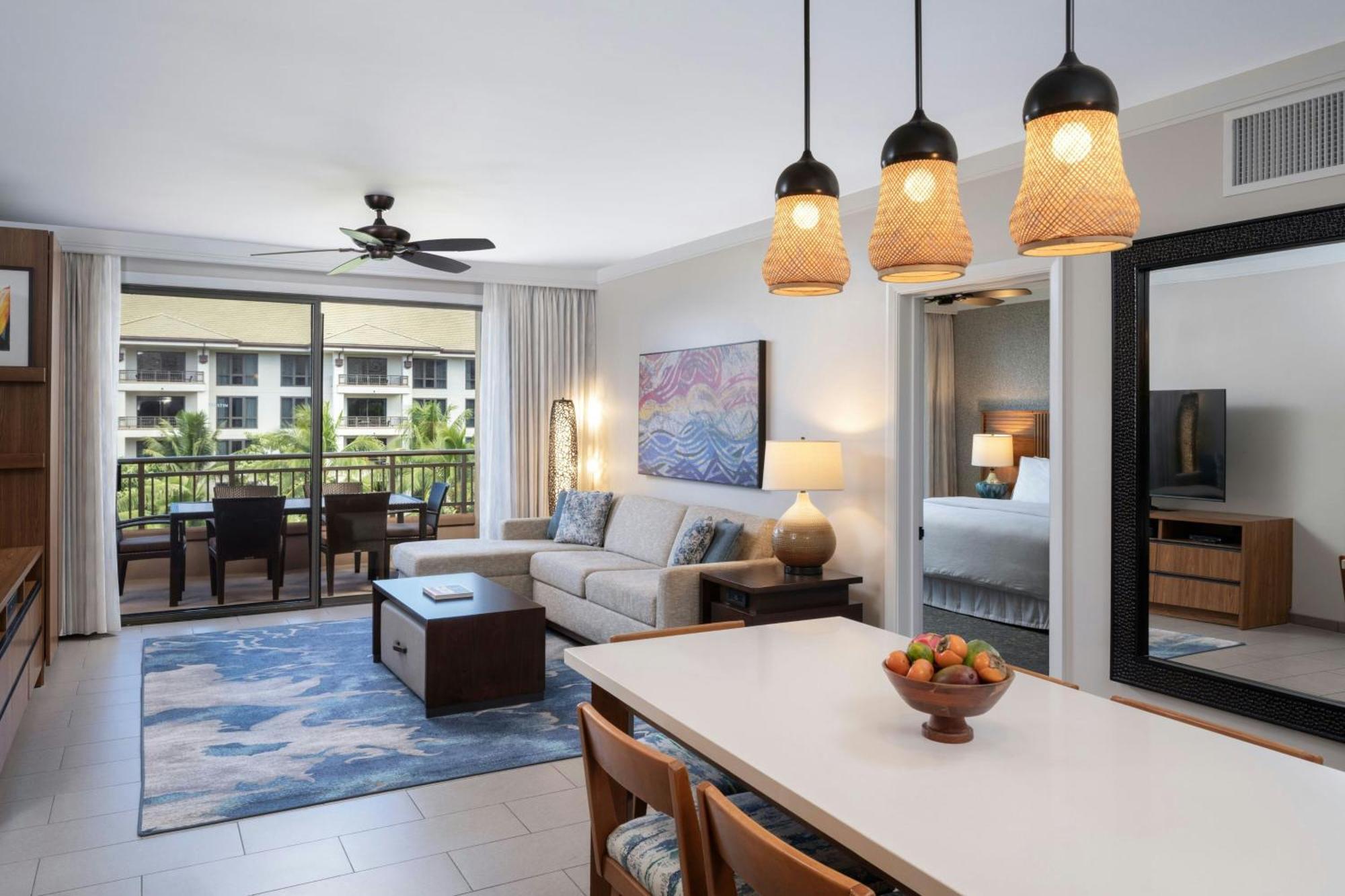 Two-Bedroom Suite with Balcony and Resort View