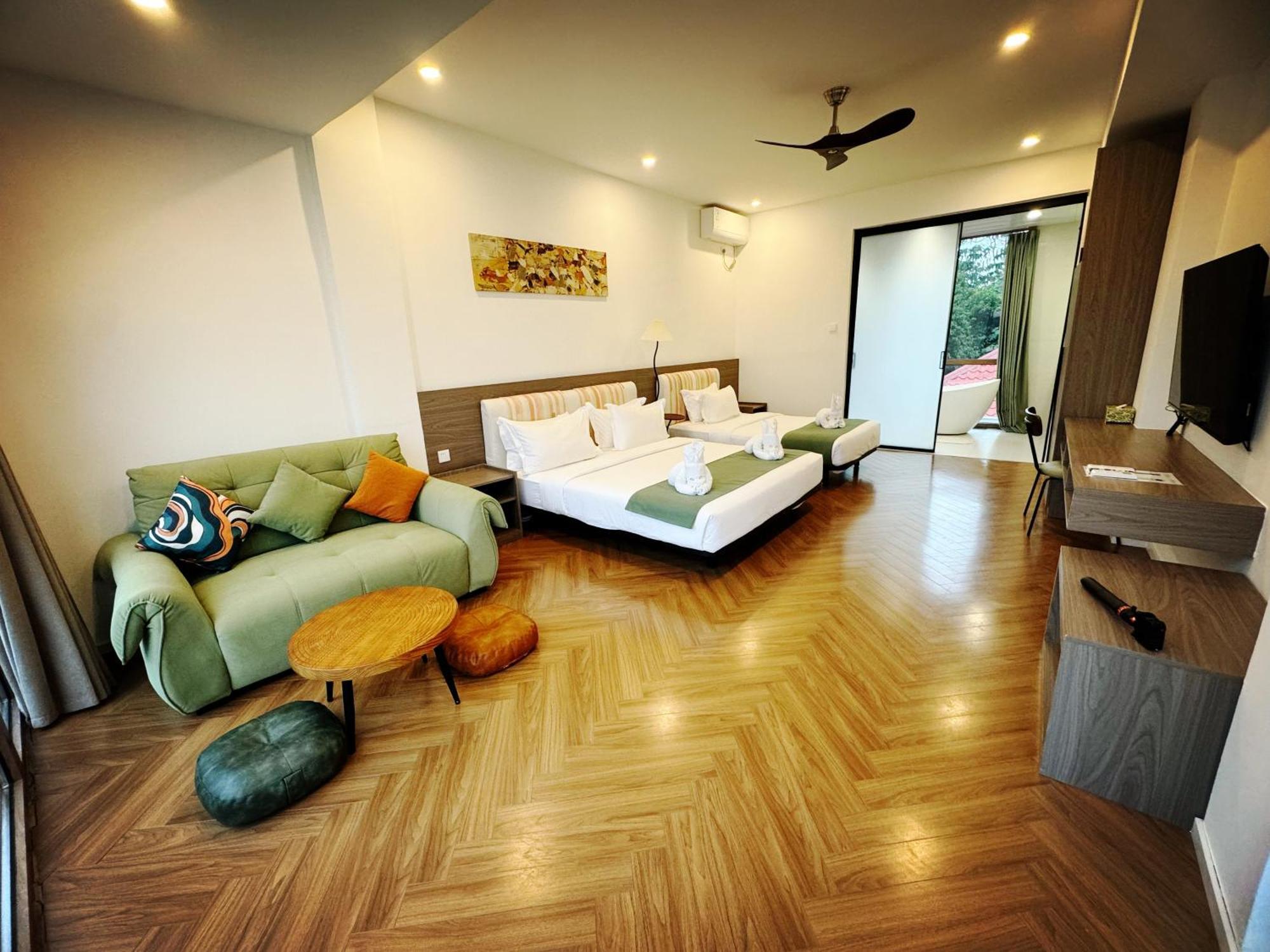Family Room with Private Bathroom