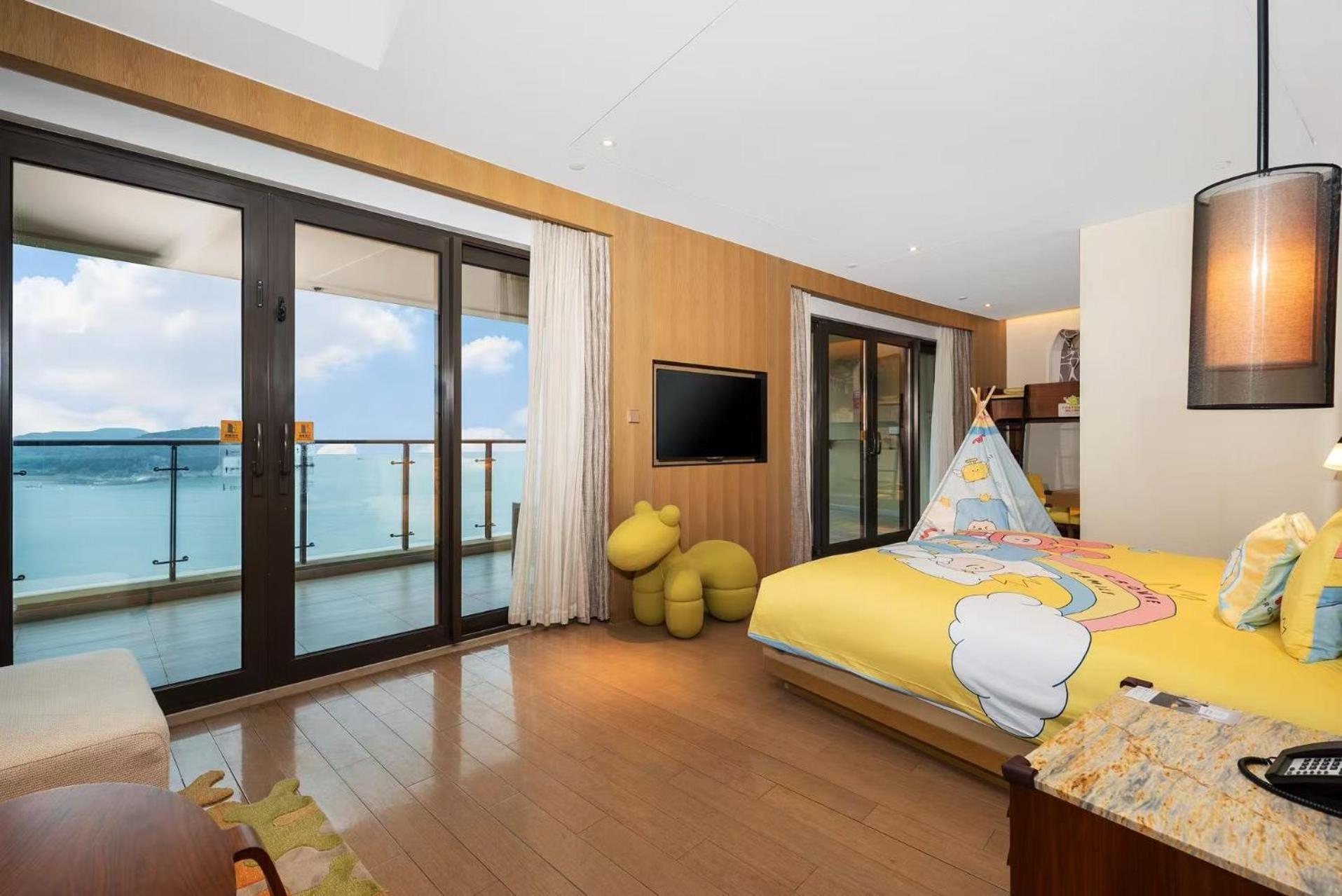 Family Room with Ocean View