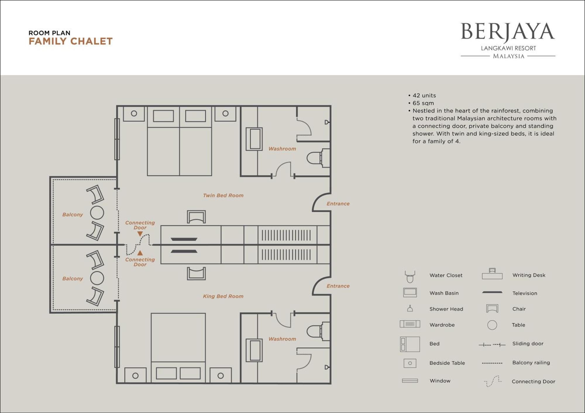 One Bedroom Suite on Water