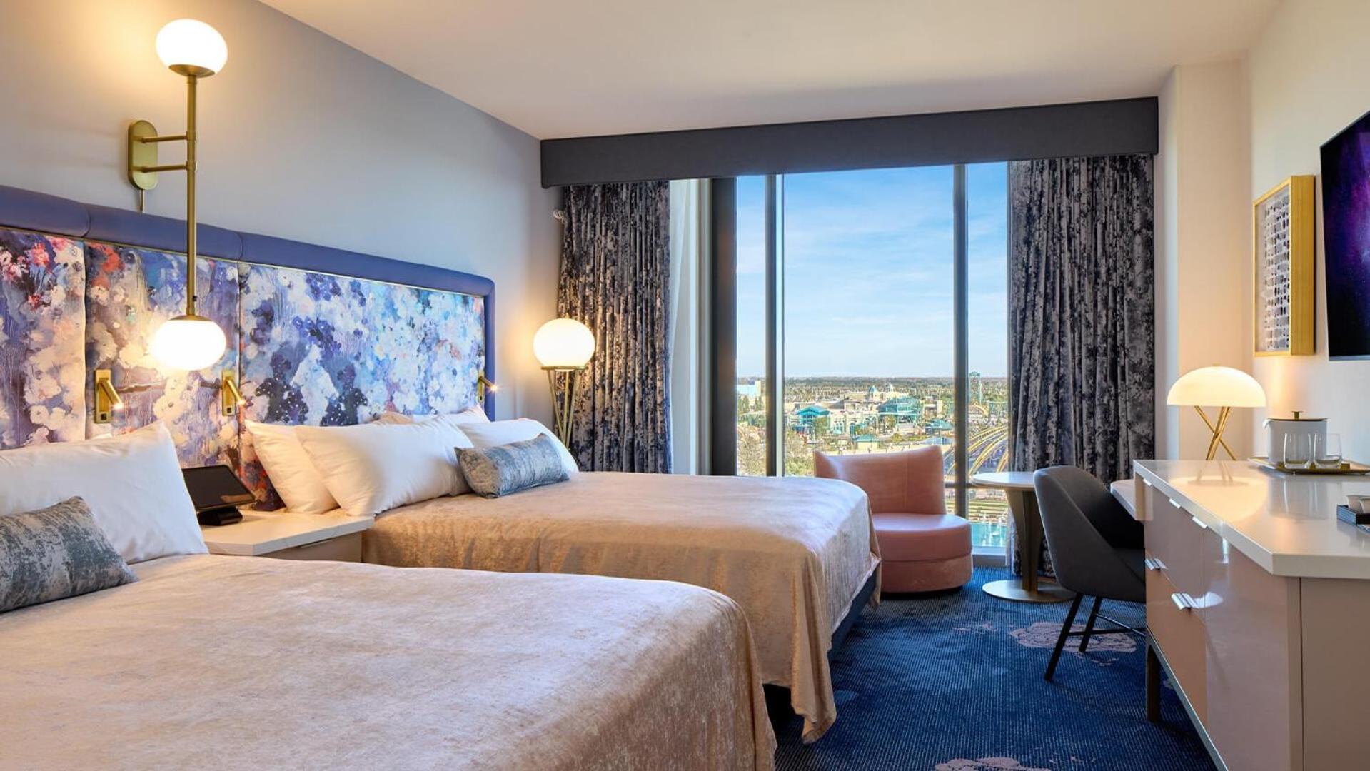 Park View Club Level 2 Queen Beds (Dedicated Entrance to Epic Universe**)