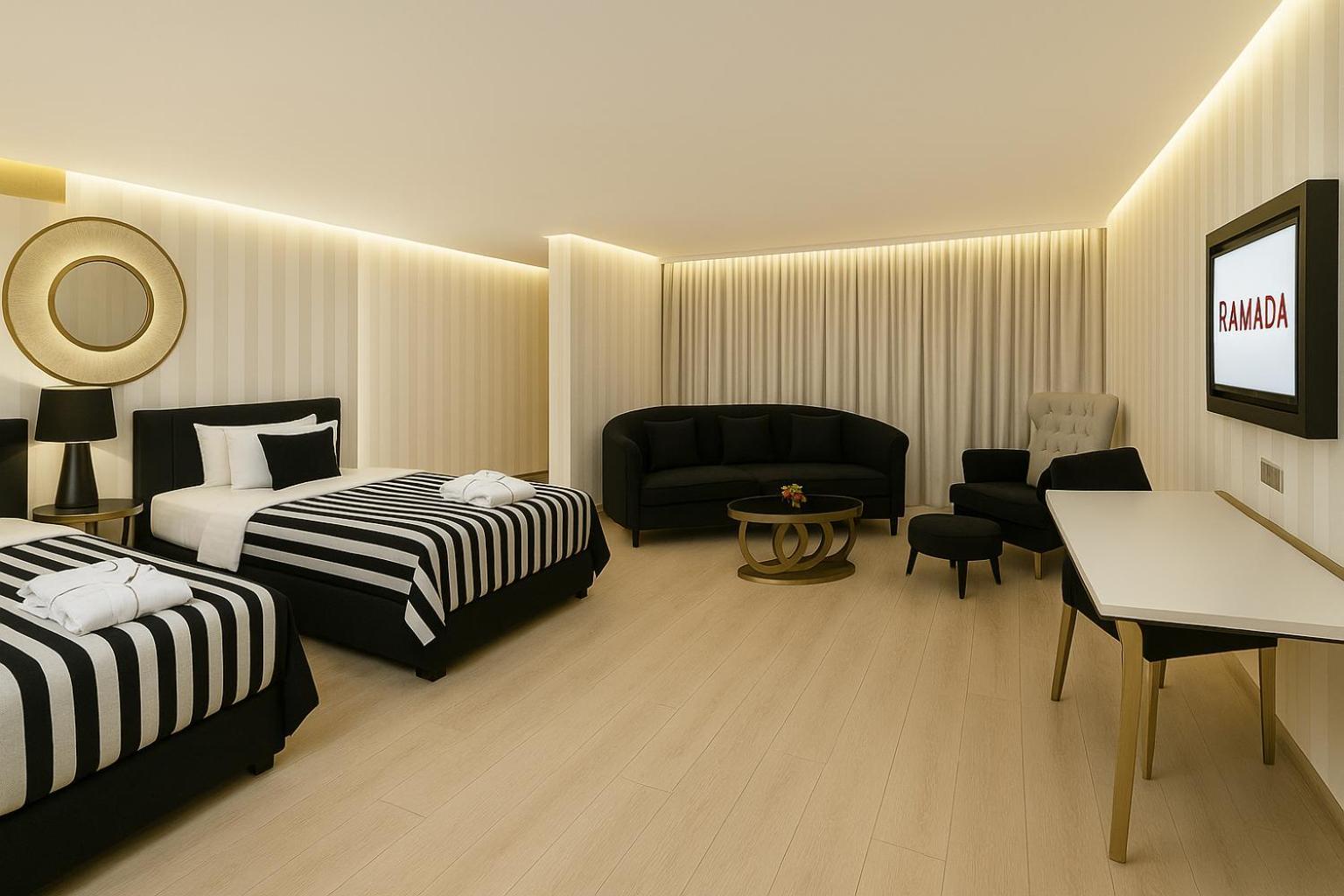 Junior Suite with One Double Bed - Non-Smoking