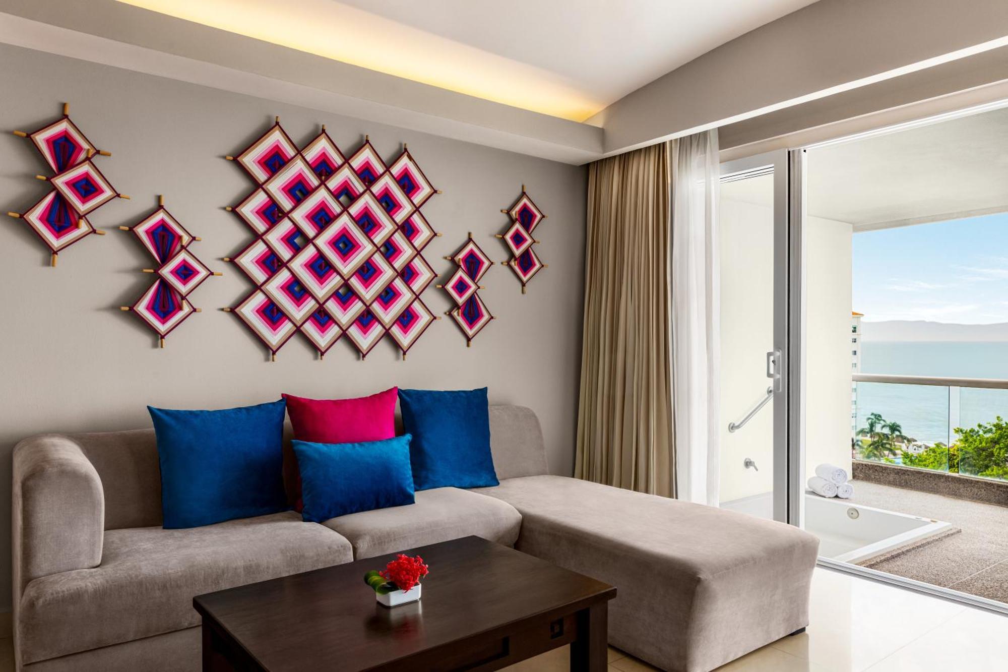 Fiesta Club Junior Suite, Ocean View, 2 Double
