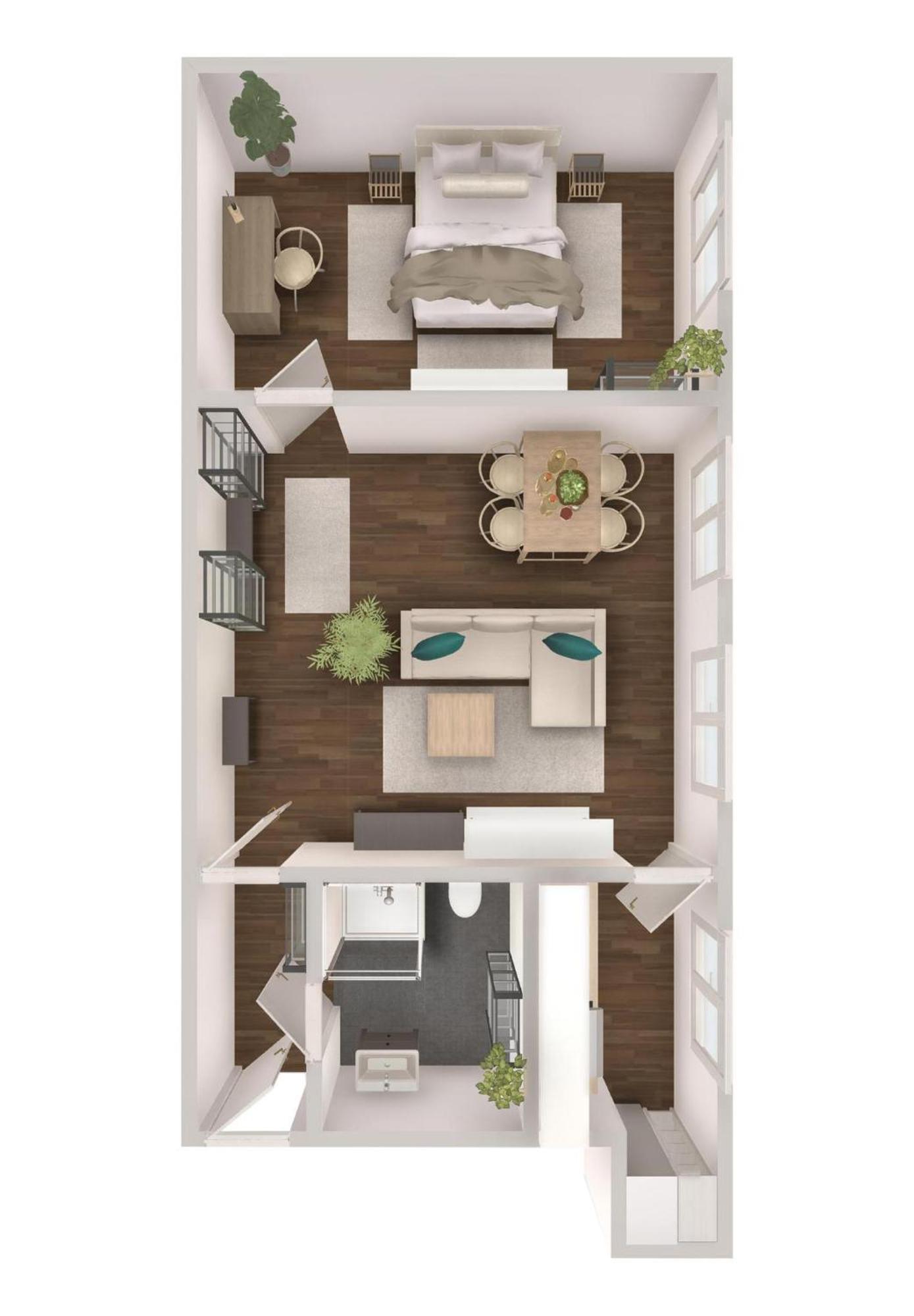 One-Bedroom Apartment