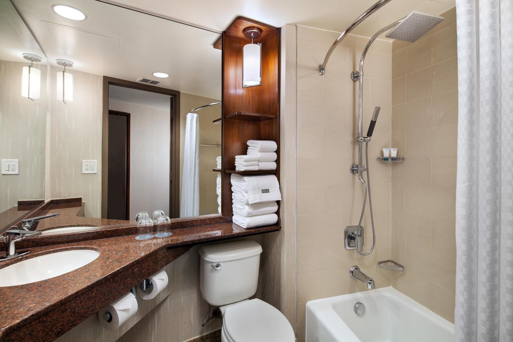 Accessible -Rollin Shower, Accessible Guest room, 1 Queen (Mobility and Hearing Accessible w/Transfer Shower)