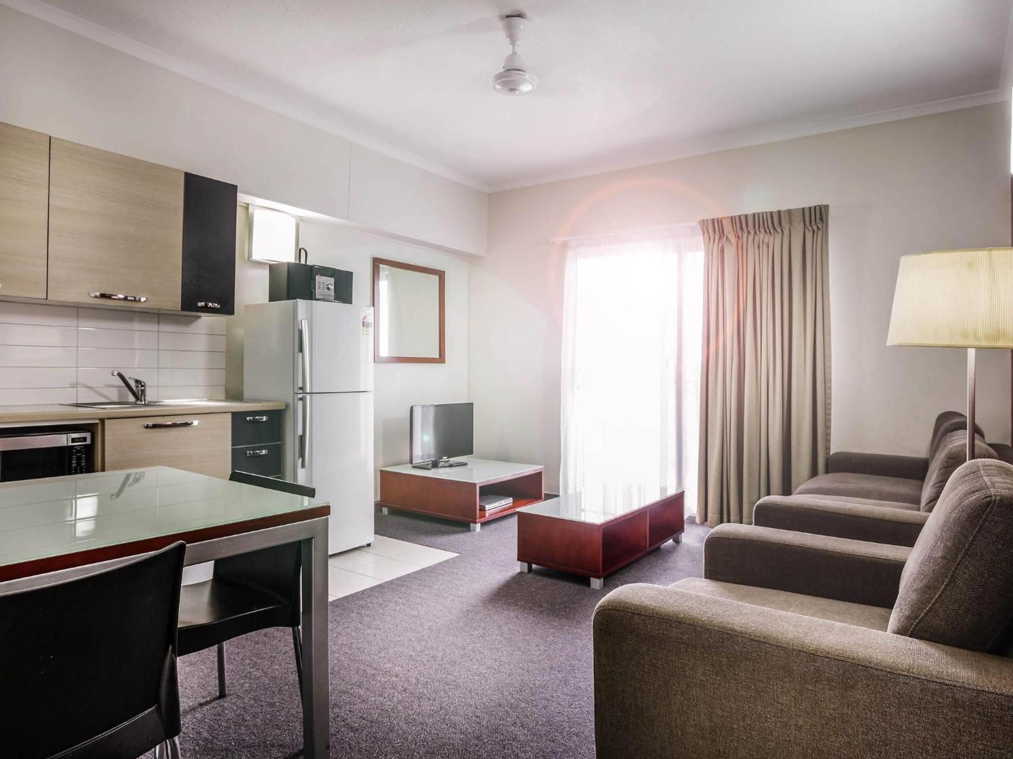 Two-Bedroom Suite with One King Bed and Two Single Beds