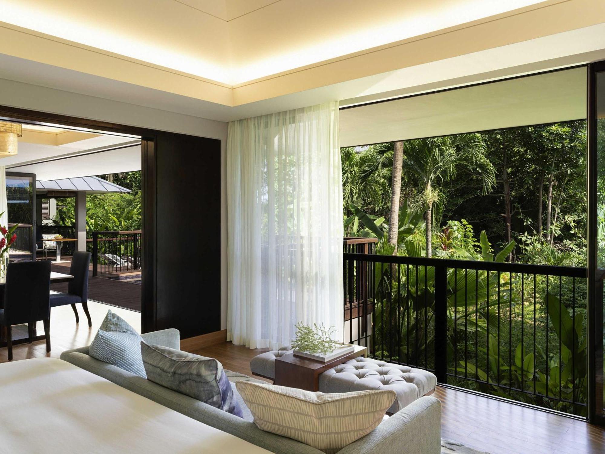 Grand Hillside Pool Villa with Garden View