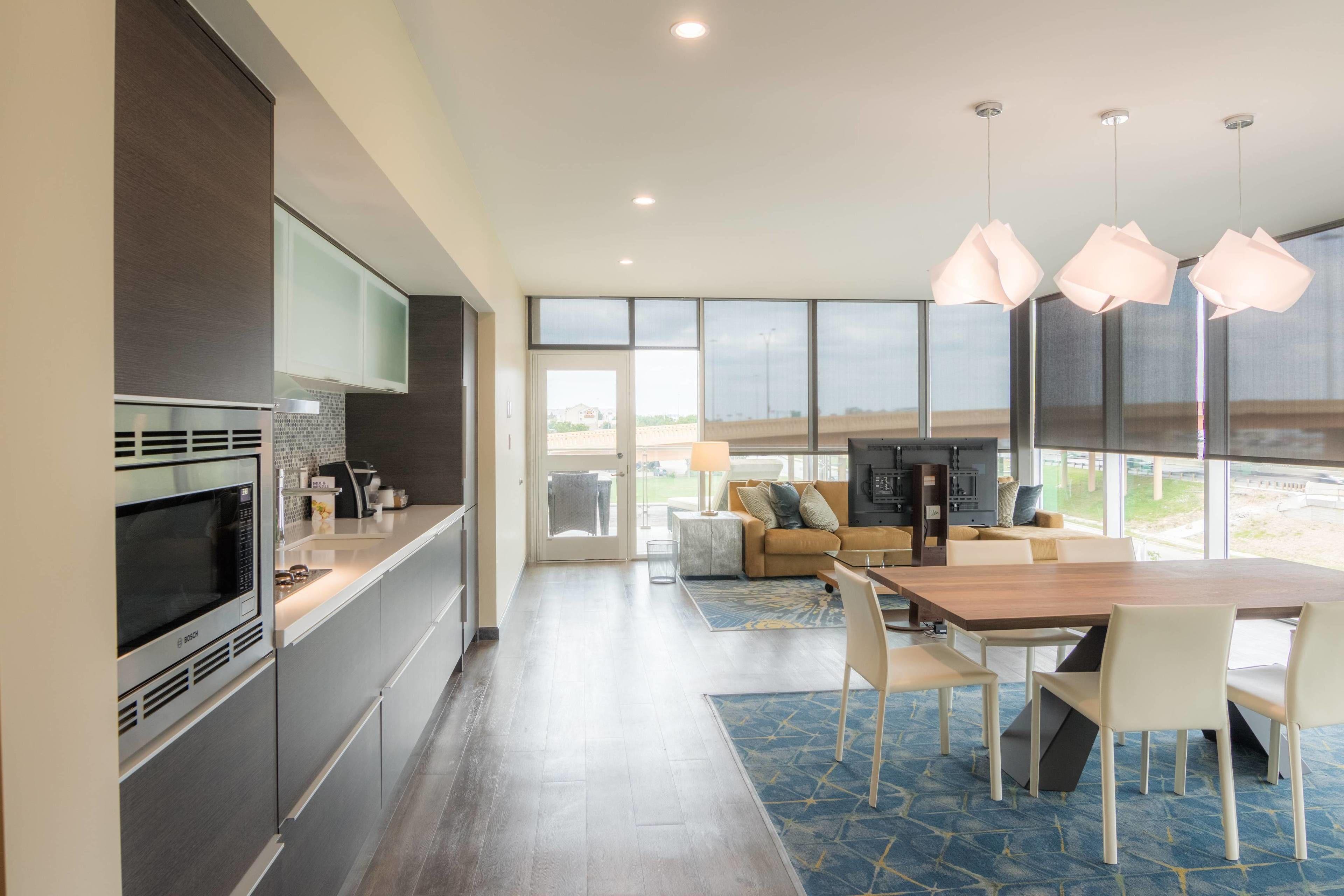 Two-Bedroom Apartment with King Bed, Bunk Beds and Sofa Bed
