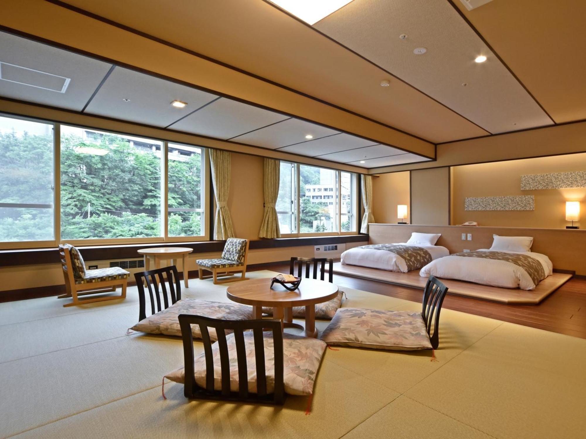 Deluxe Twin Room with Tatami Area - Non-Smoking