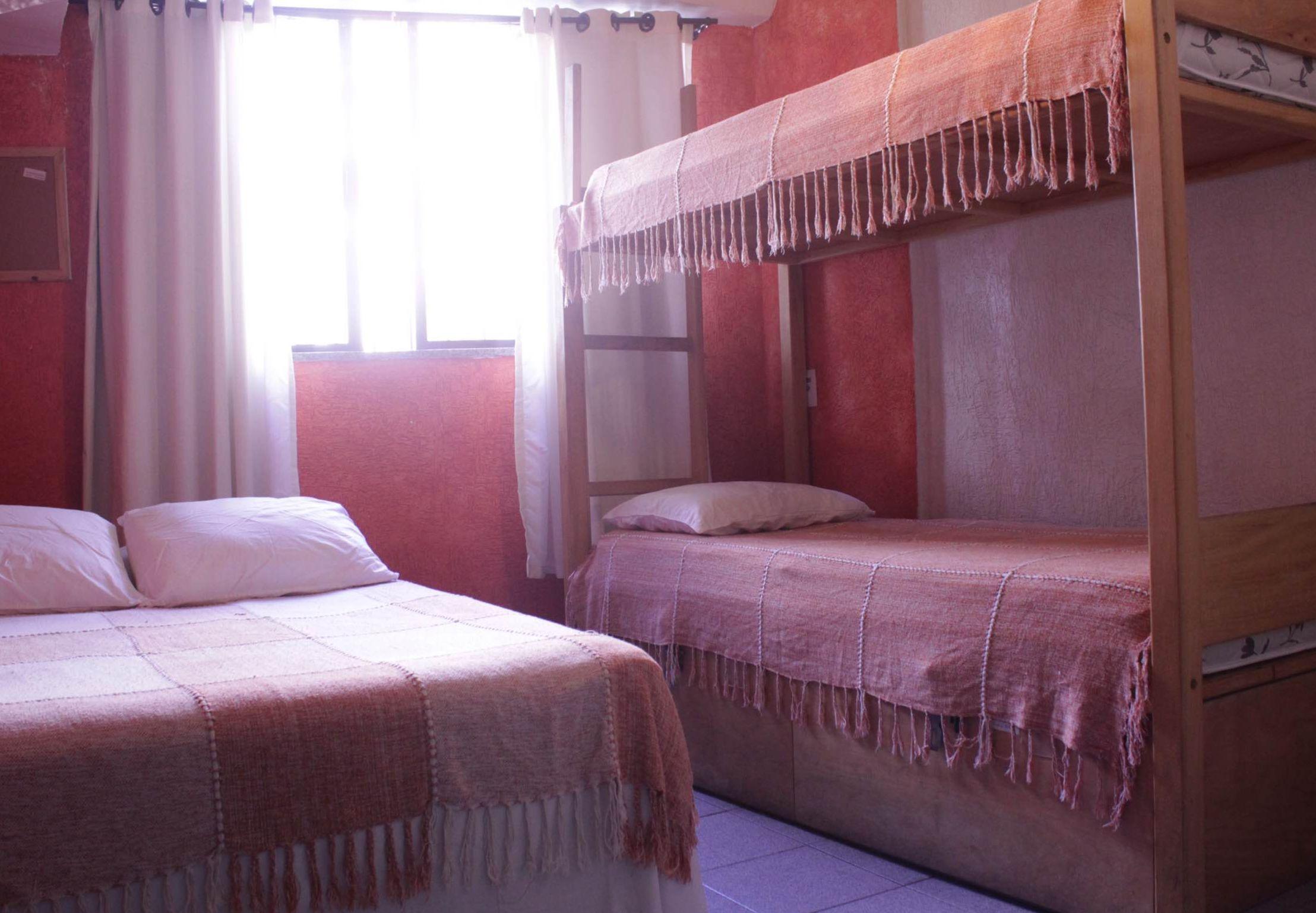 Single Bed in 3-Bed Mixed Dormitory Room with Private Bathroom First Floor